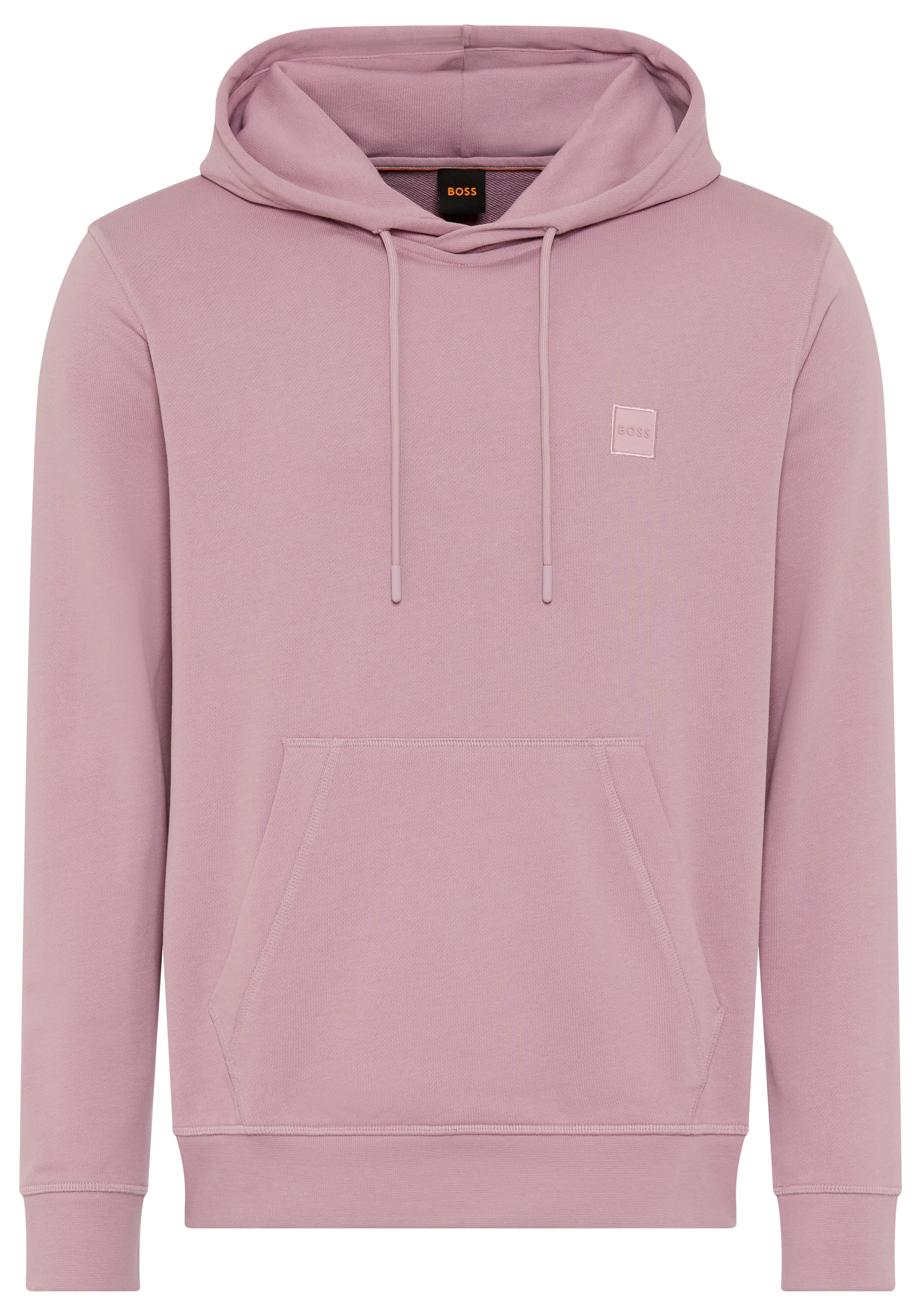 BOSS ORANGE Kapuzensweatshirt »Wetalk«, mit gesticktem BOSS Markenlabel
