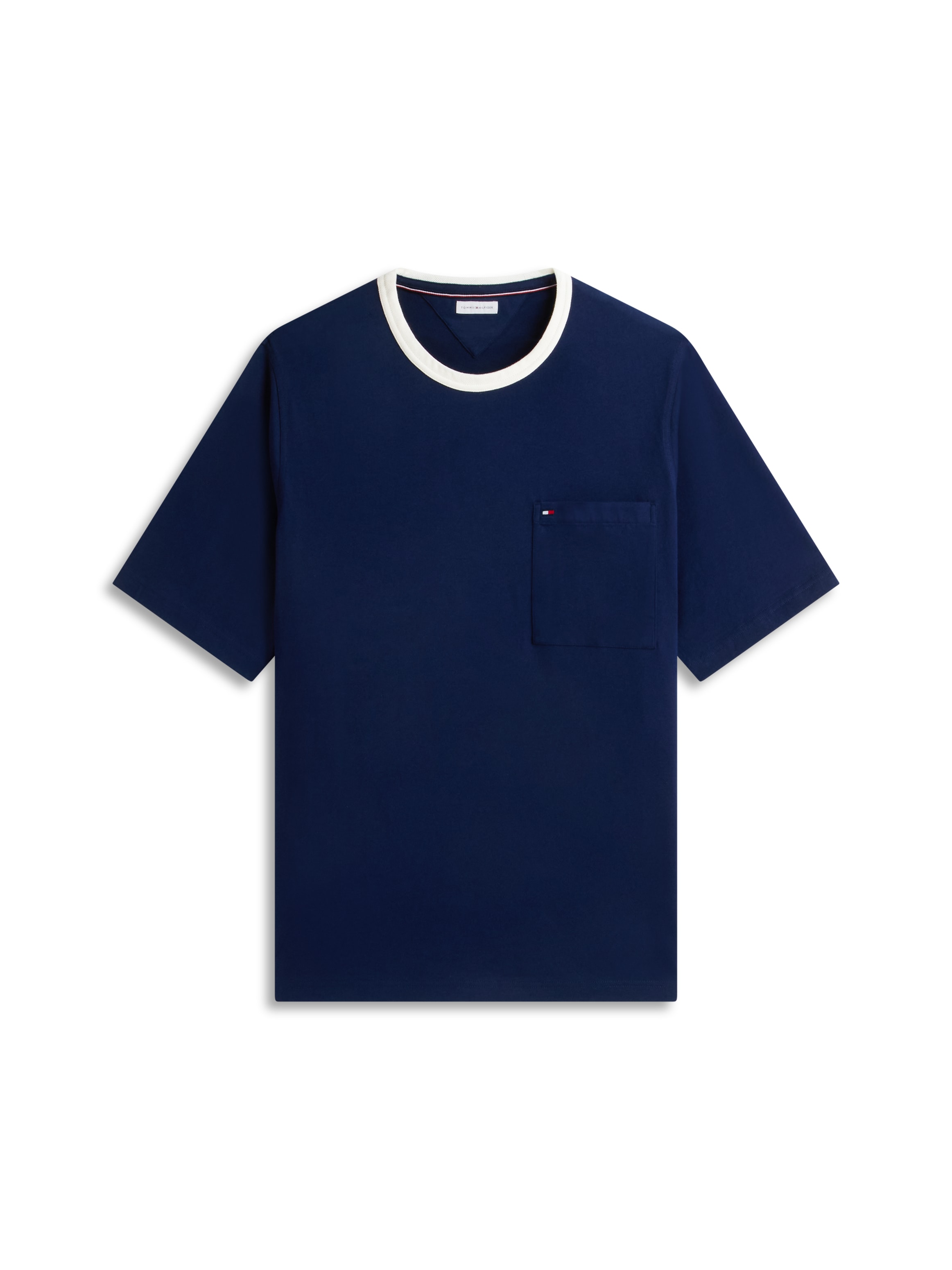 Tommy Hilfiger Big & Tall T-Shirt »BT-MESH NECKTRIM« Grosse Grössen
