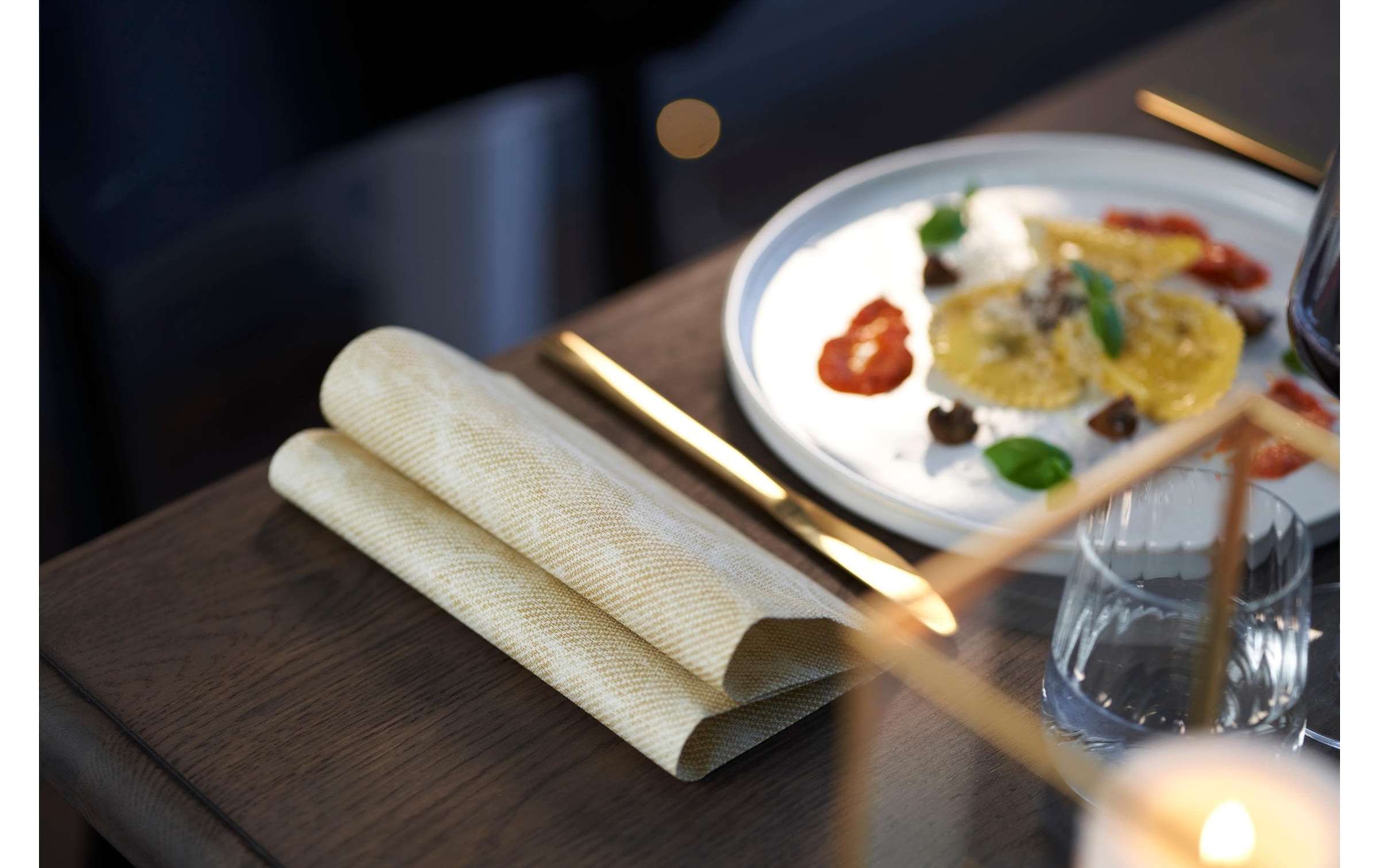   Papierserviette »Duni Washed Linen 40x40 cm 60 Stück«