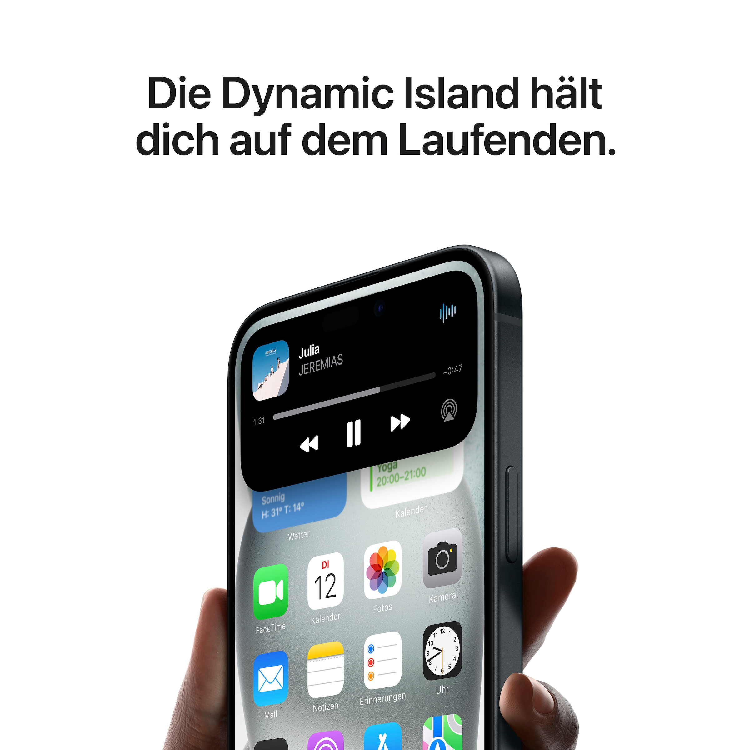 Apple Smartphone »iPhone 15« blau