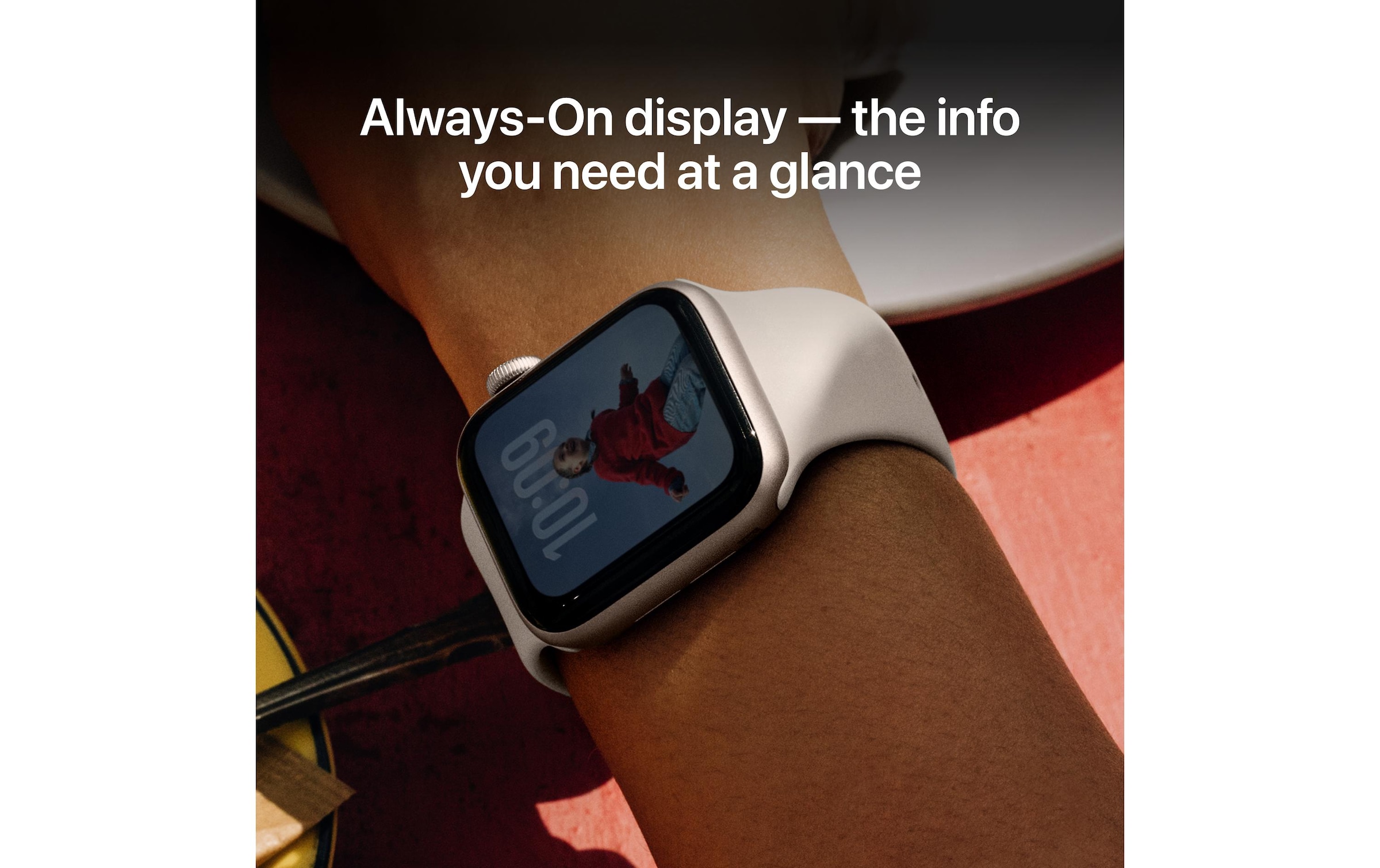 Apple Smartwatch »Watch SE 3 Sport Band«(34) Watch OS