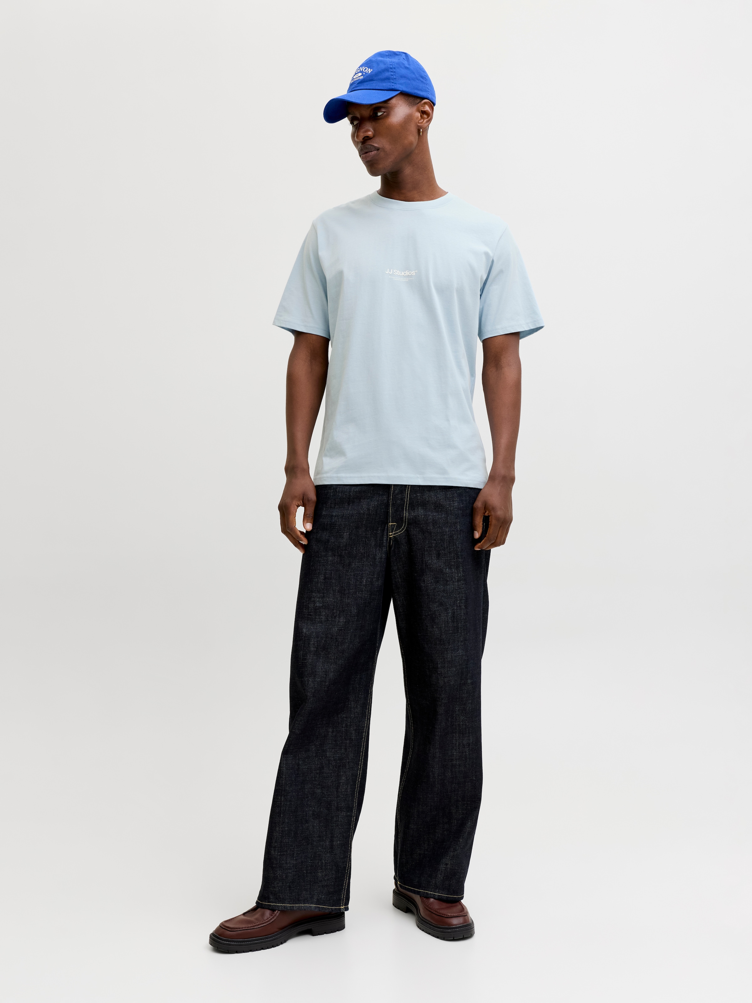 Jack & Jones T-shirt »JJESOHO TEE SS CREW NECK NOOS« coton, coupe décontractée