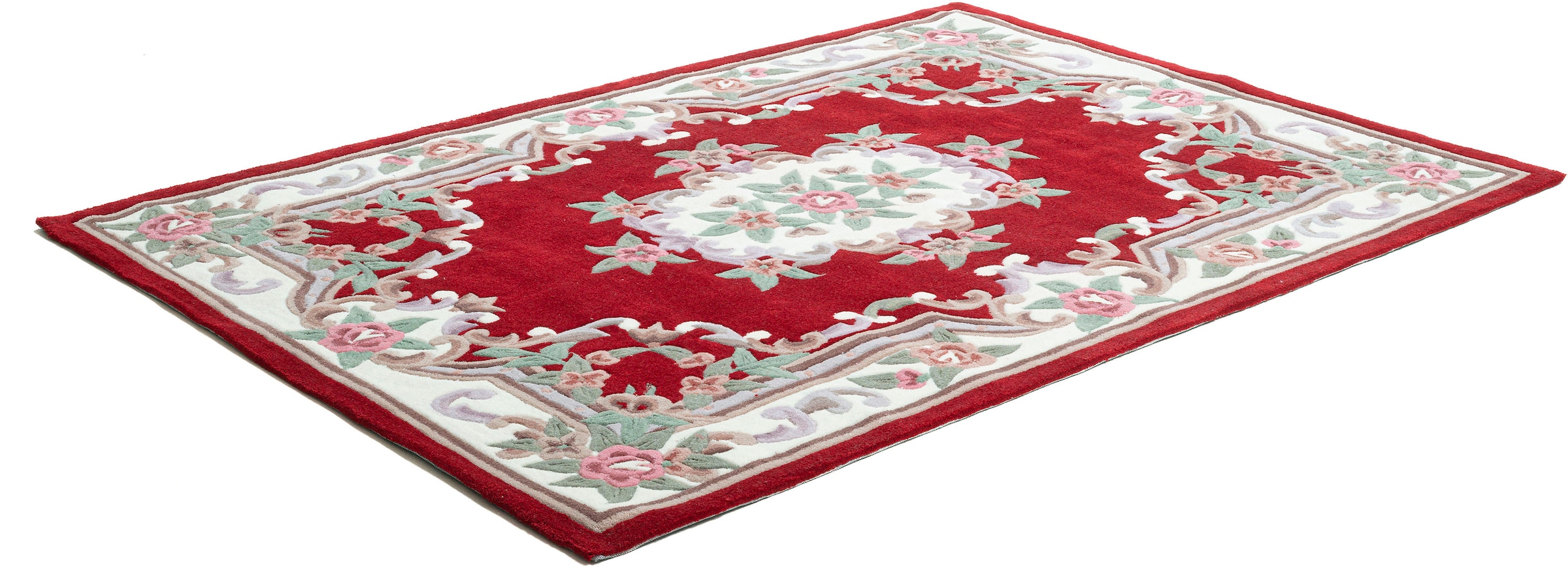 THEKO Tapis »Ming« Rectangulaire 14 mm Höhe hochwertiges Acrylgarn, ideal im Wohnzimmer & Schlafzimmer