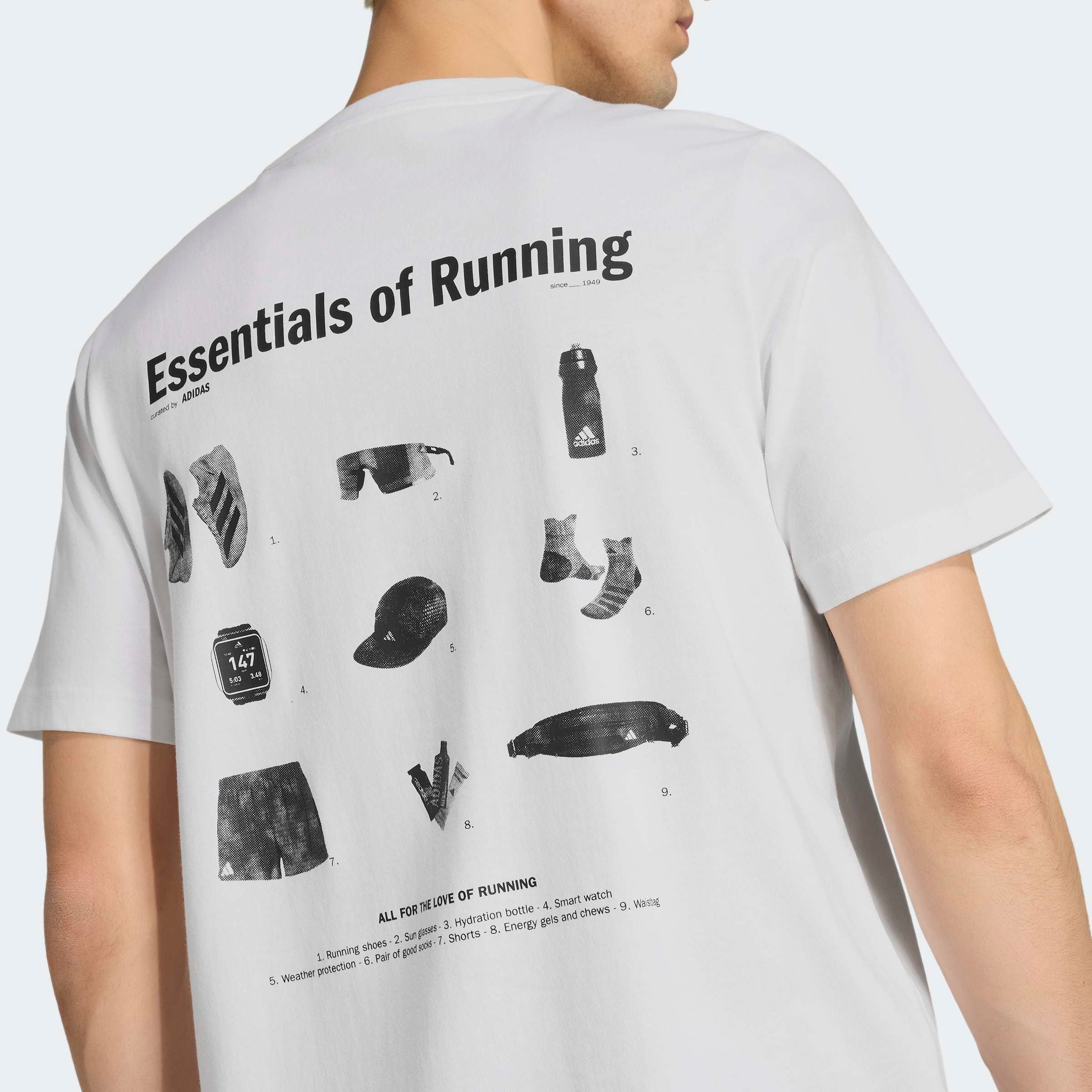 adidas Performance Laufshirt »M RUN ESS G T« aus Baumwolle, für Erwachsene
