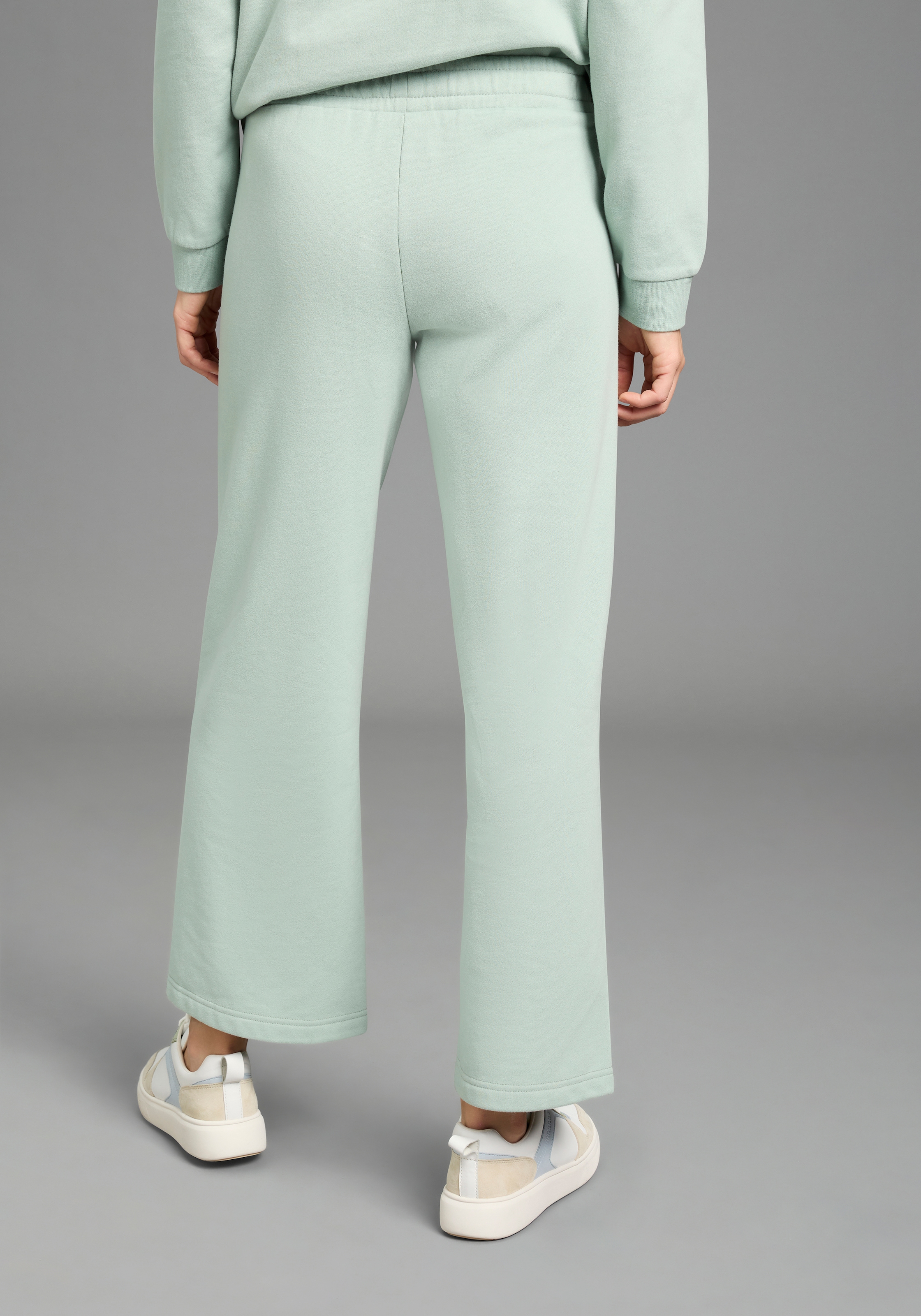 Flashlights Pantalon sweat  Sweathose mit hoher Leibhöhe, knöchellange gerade Beinform