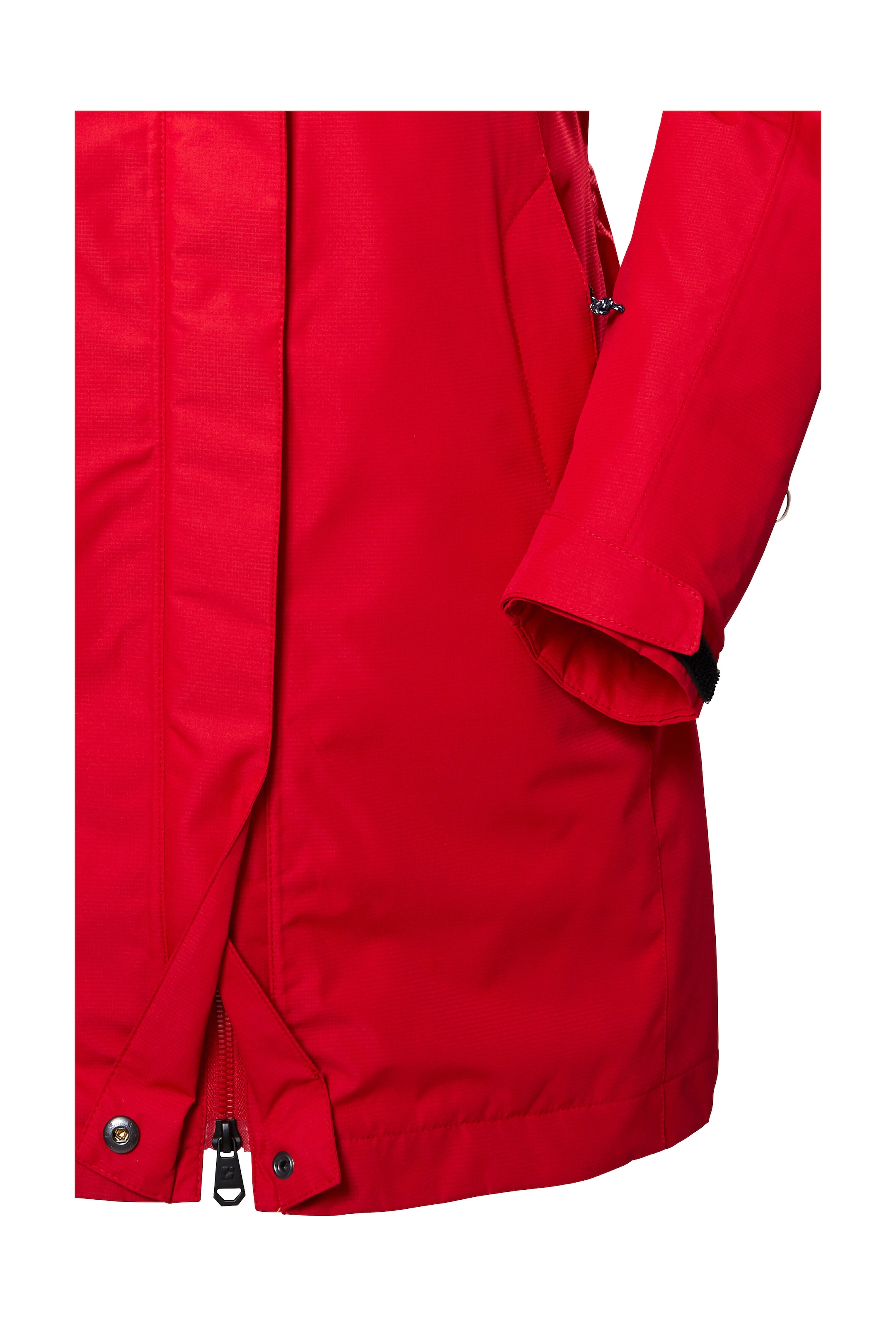 Killtec Parka »KOS 44 WMN PRK« Wasserdichte, atmungsaktive Damenjacke mit abnehmbarer Kapuze