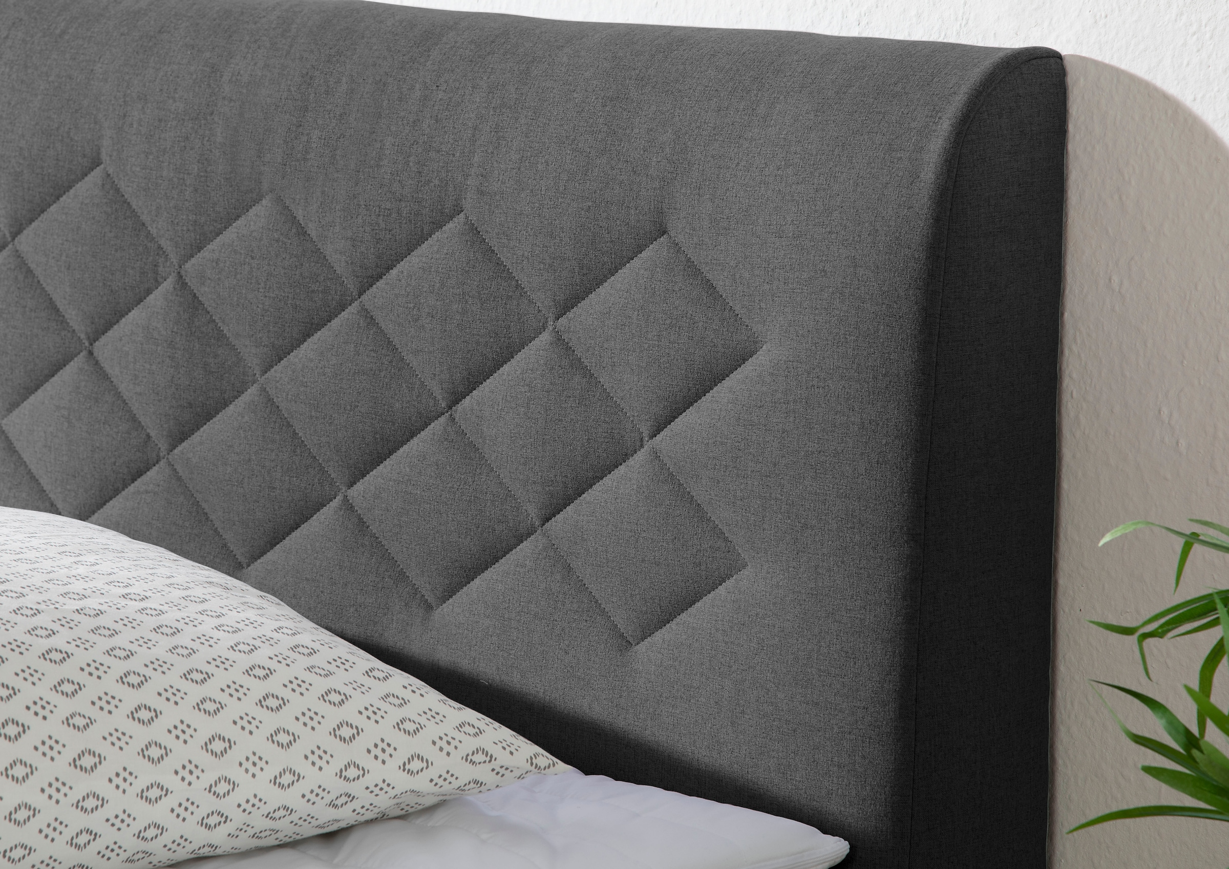 INOSIGN Lit boxspring »Parla« incl. Topper, 4 Farben in 4 Breiten, 2 Härtegraden, 3 Matratzenarten