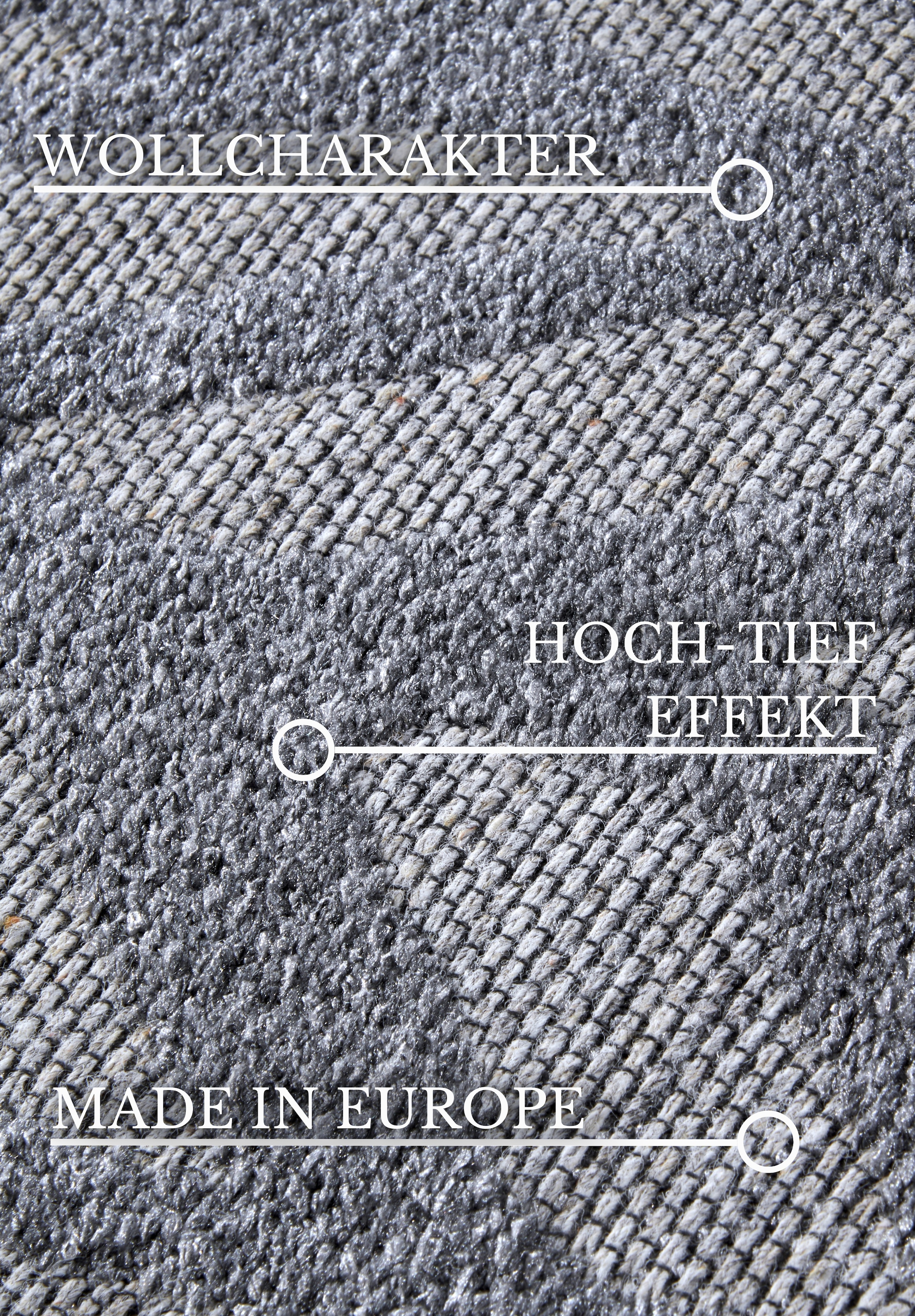 Villeroy & Boch Outdoorteppich »Georgette« rechteckig 4 mm Höhe In-& Outdoor, Flachgewebe, wetterfest, Terrasse, Balkon, modern, Trend