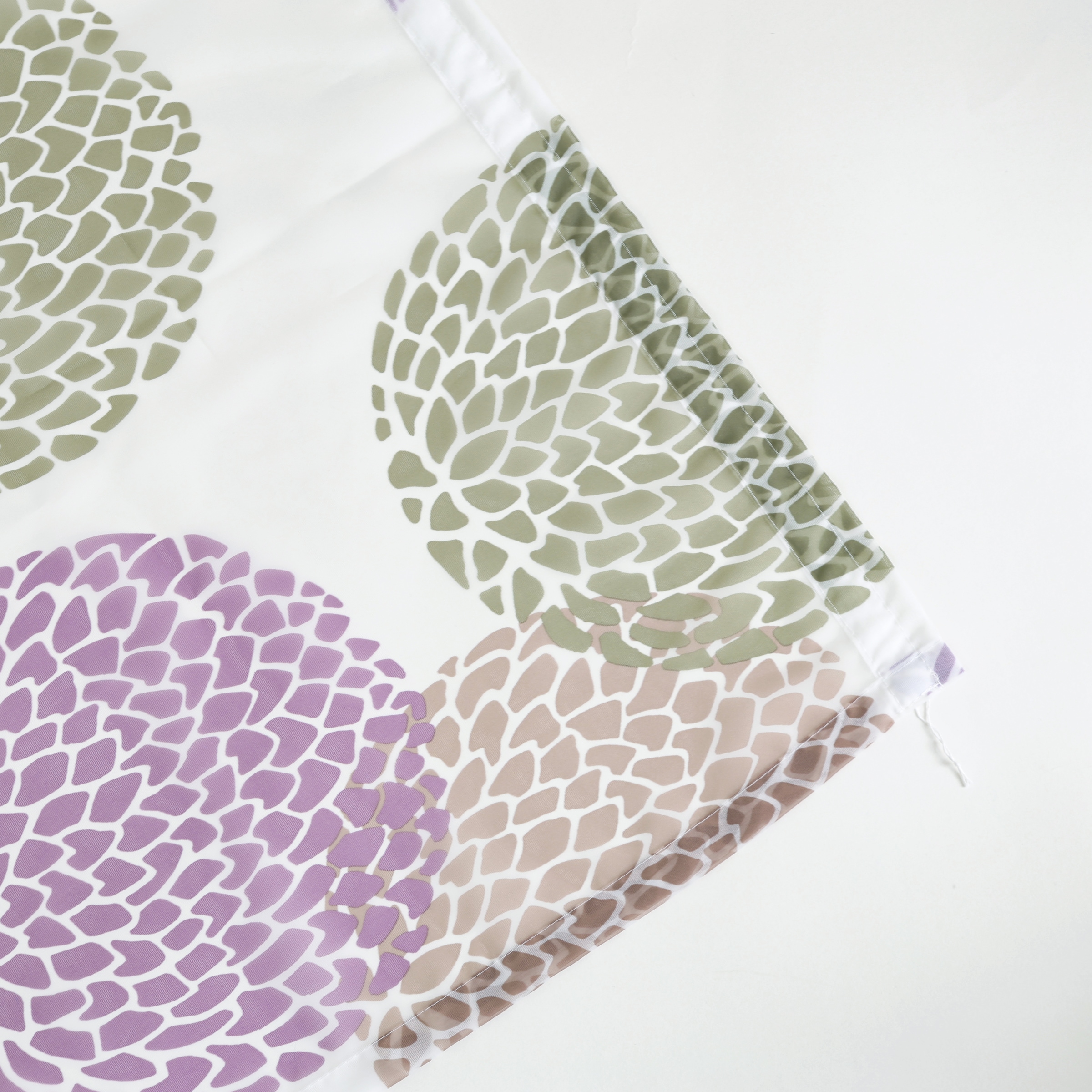 GOODproduct Rideau »Belem« Bande volante 1 cuis tlg. 1 bzw. 2 Schals, Vorhang, Fertiggardine, Kreise