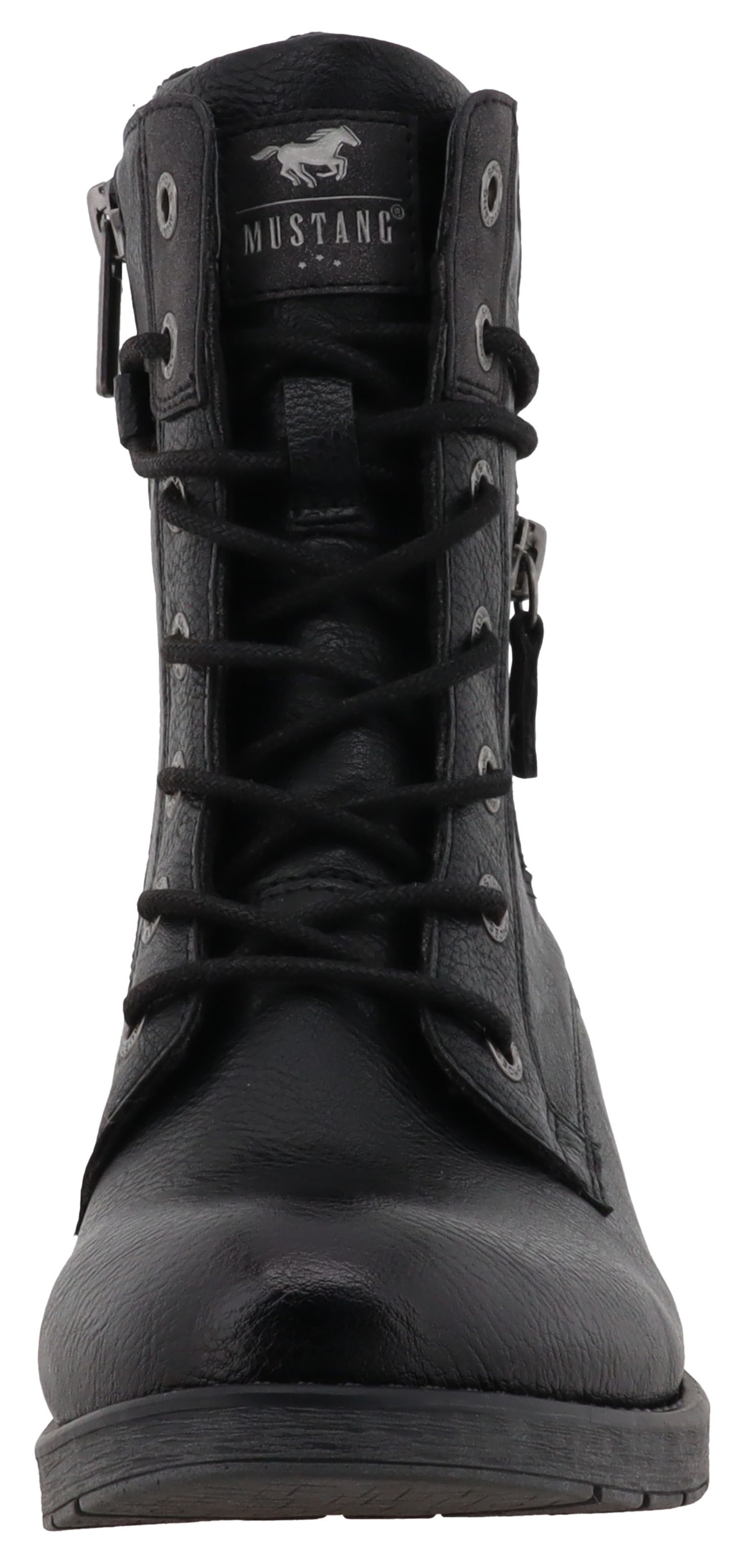 Mustang Shoes Bottes d'hiver »Elfi«  bottes d’hiver avec fermeture éclair et laçage marqué