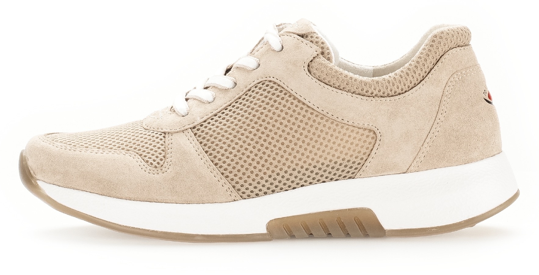 rollingsoft Baskets compensées  chaussure de loisirs, chaussure basse, chaussure à lacets en mélange de matériaux estival