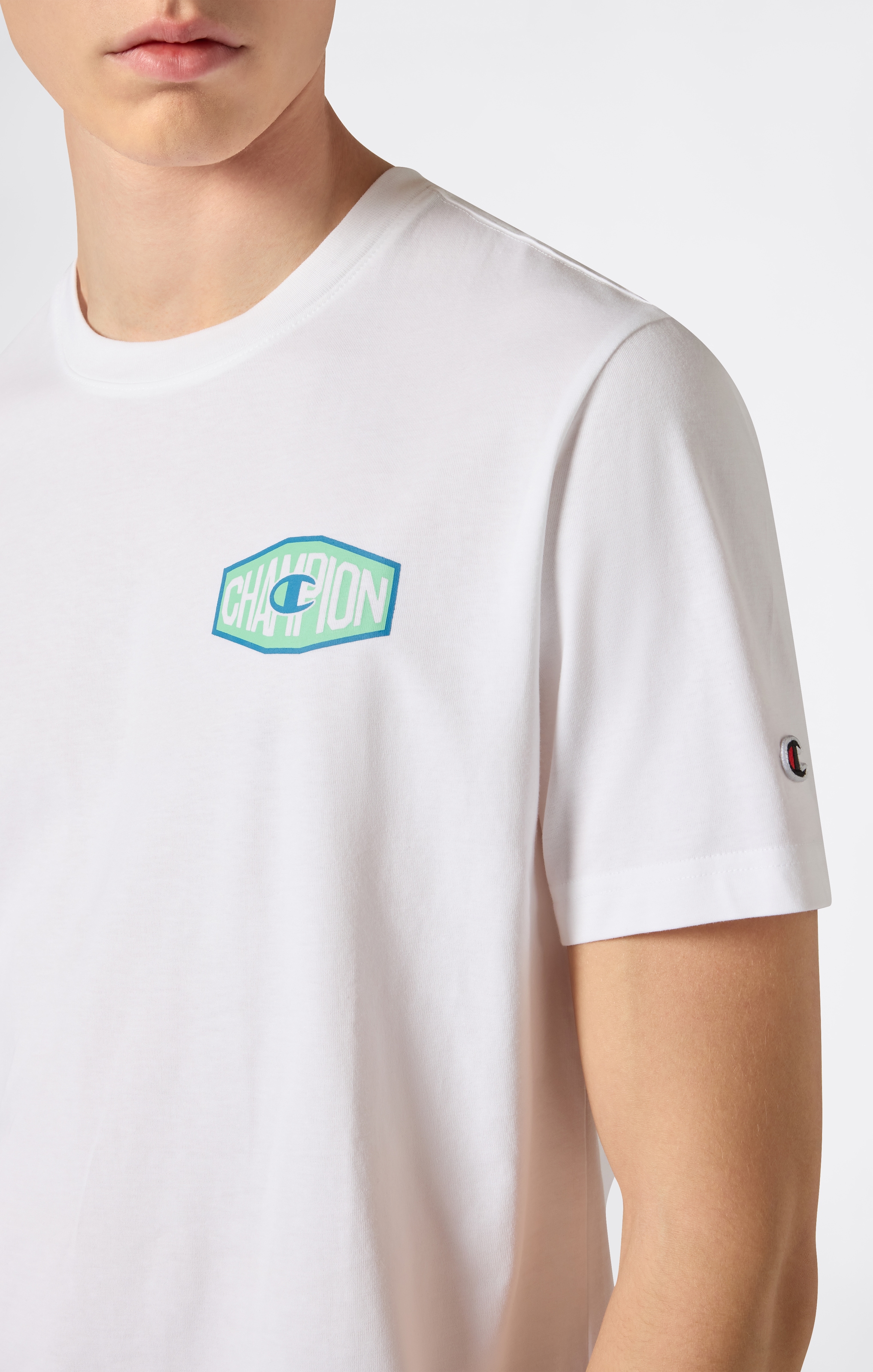 Champion T-shirt »Graphic T- Shirt« en coton, adapté aux adultes