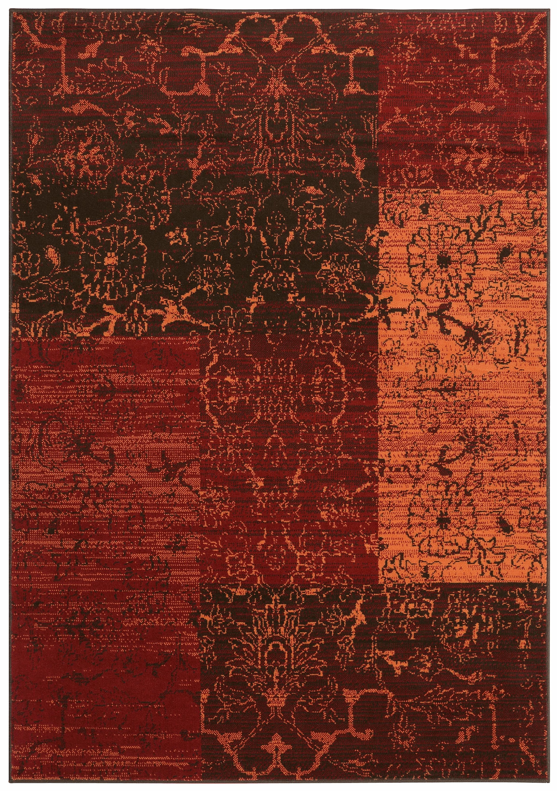 my home Teppich »Bennet« rechteckig 7 mm Höhe Vintage Design, flach, Kurzflor, weich, pflegeleicht, elegant