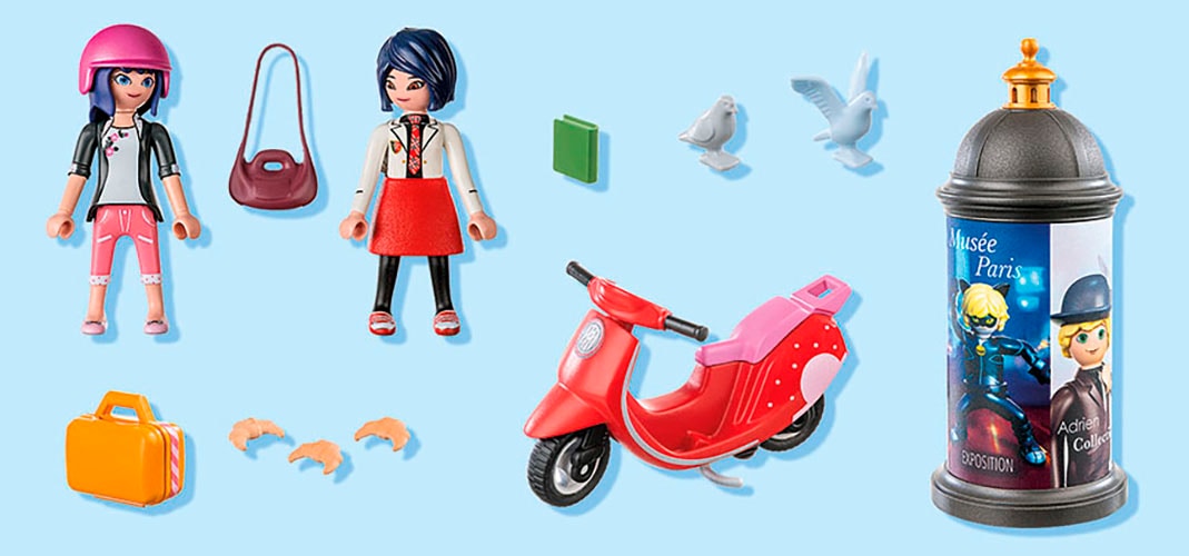 Playmobil® Jeu de construction »Miraculous: Rollerfahrt durch Paris (71864)« fabriqué en Europe