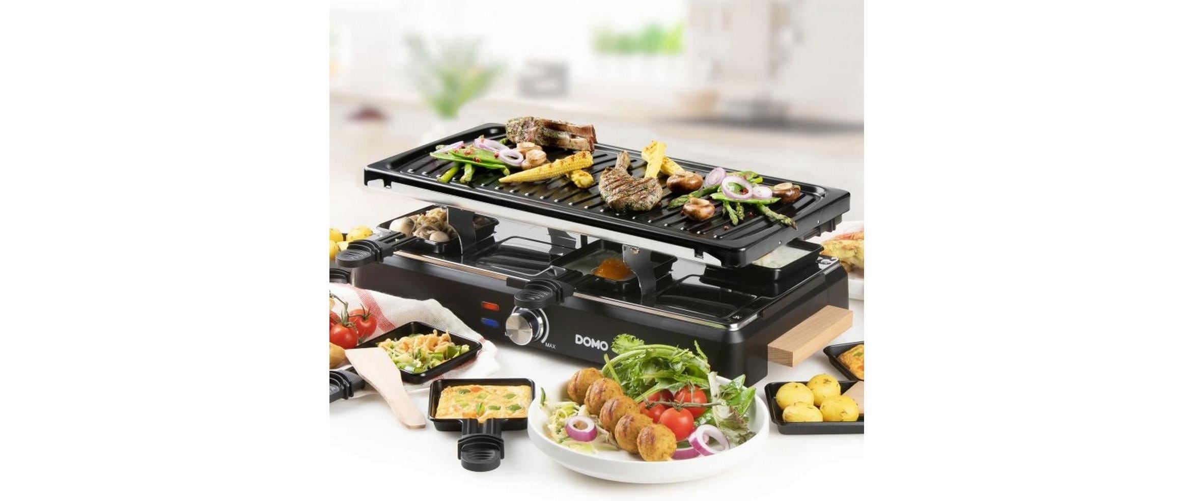 Domo Raclette »DO9262G mit Naturstein und Grillplatte« 1.400 W