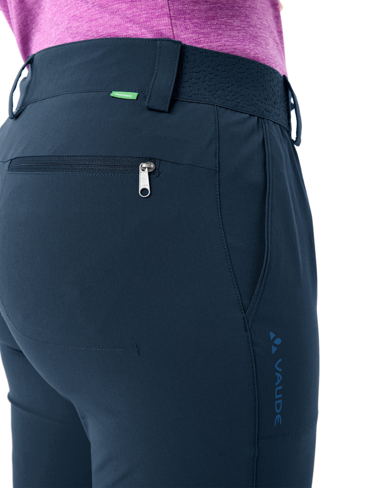 VAUDE Pantalon zip-off »WOMEN'S FARLEY STRETCH ZO CAPRI PANTS«  bequeme Passform, für sportliche Aktivitäten und Outdoor