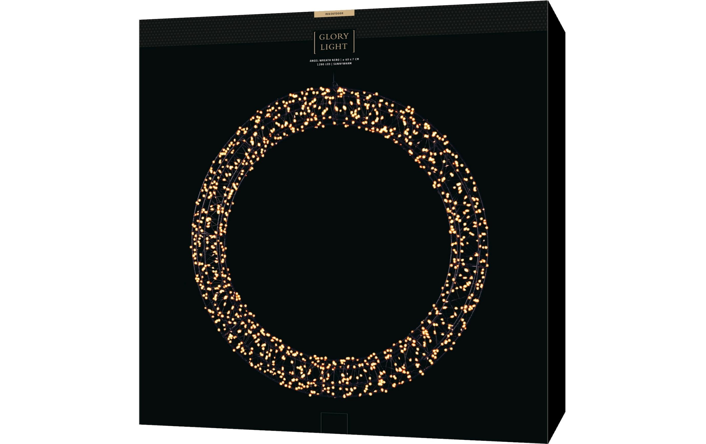 STT Dekohänger »Angel Wreath Nero 60cm«