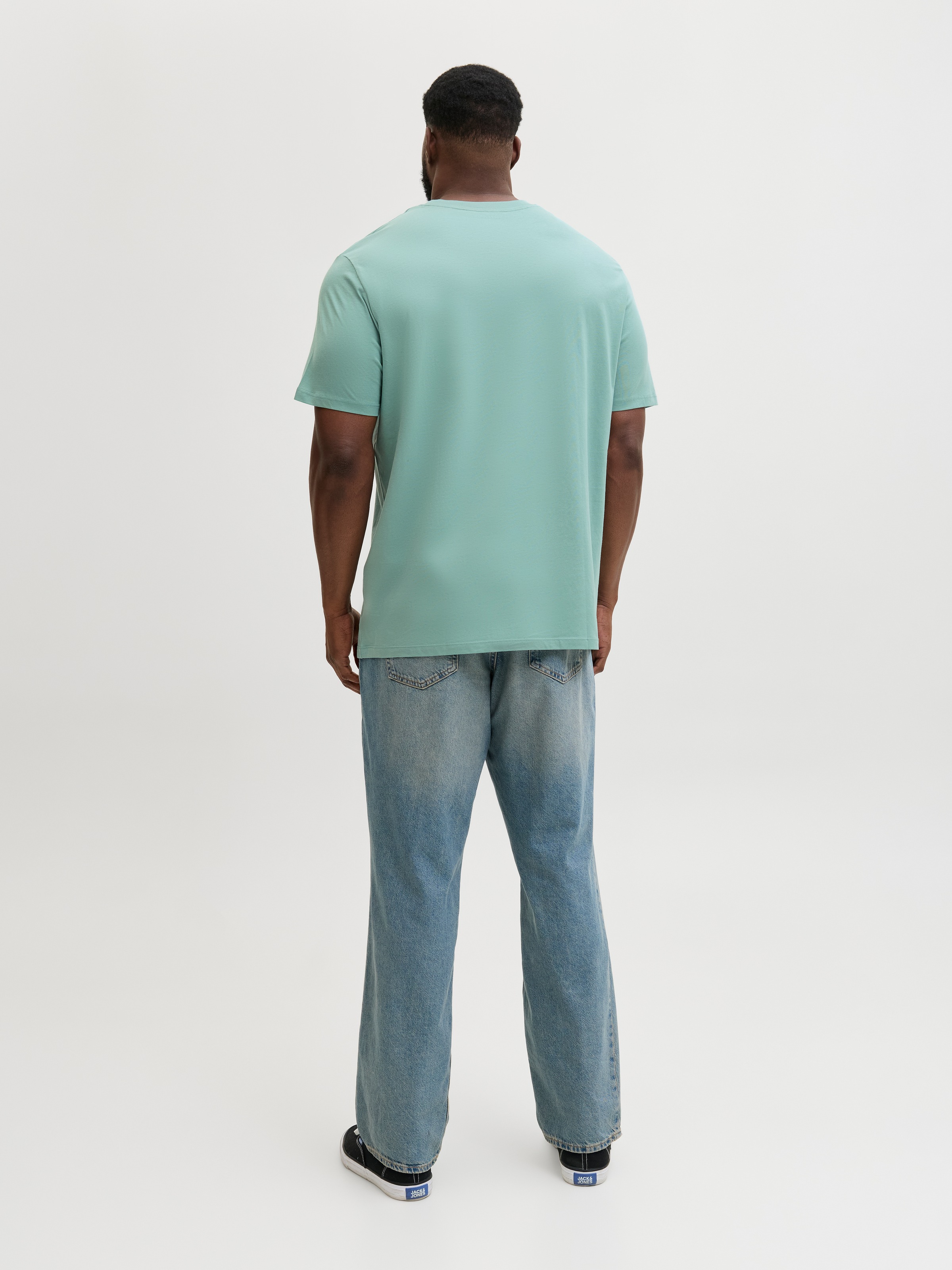 Jack & Jones PlusSize Rundhalsshirt »JJRAIN TEE SS CREW NECK PLS«