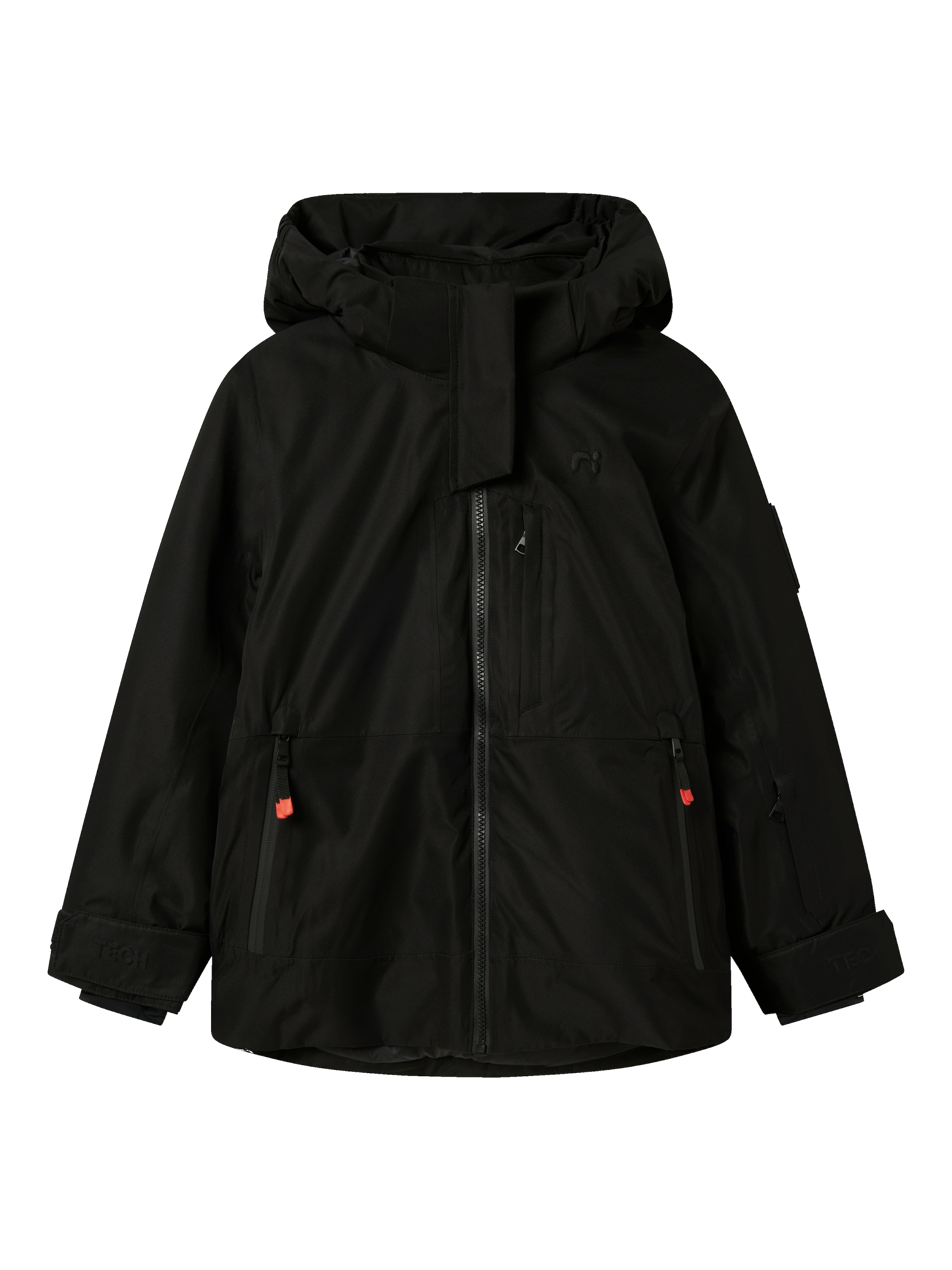 Name It Veste de ski »NKNSLOPE10 JACKET SKI EDITION FO NOOS« avec capuche poche pour forfait ski, réflecteur Recco, coupe-vent, imperméable