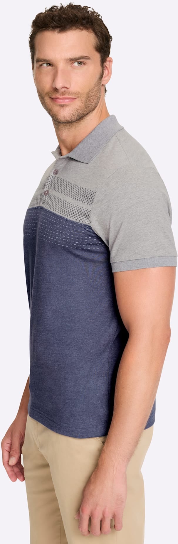 Marco Donati T-shirt à manches courtes »Kurzarm-Poloshirt« 1 pièces