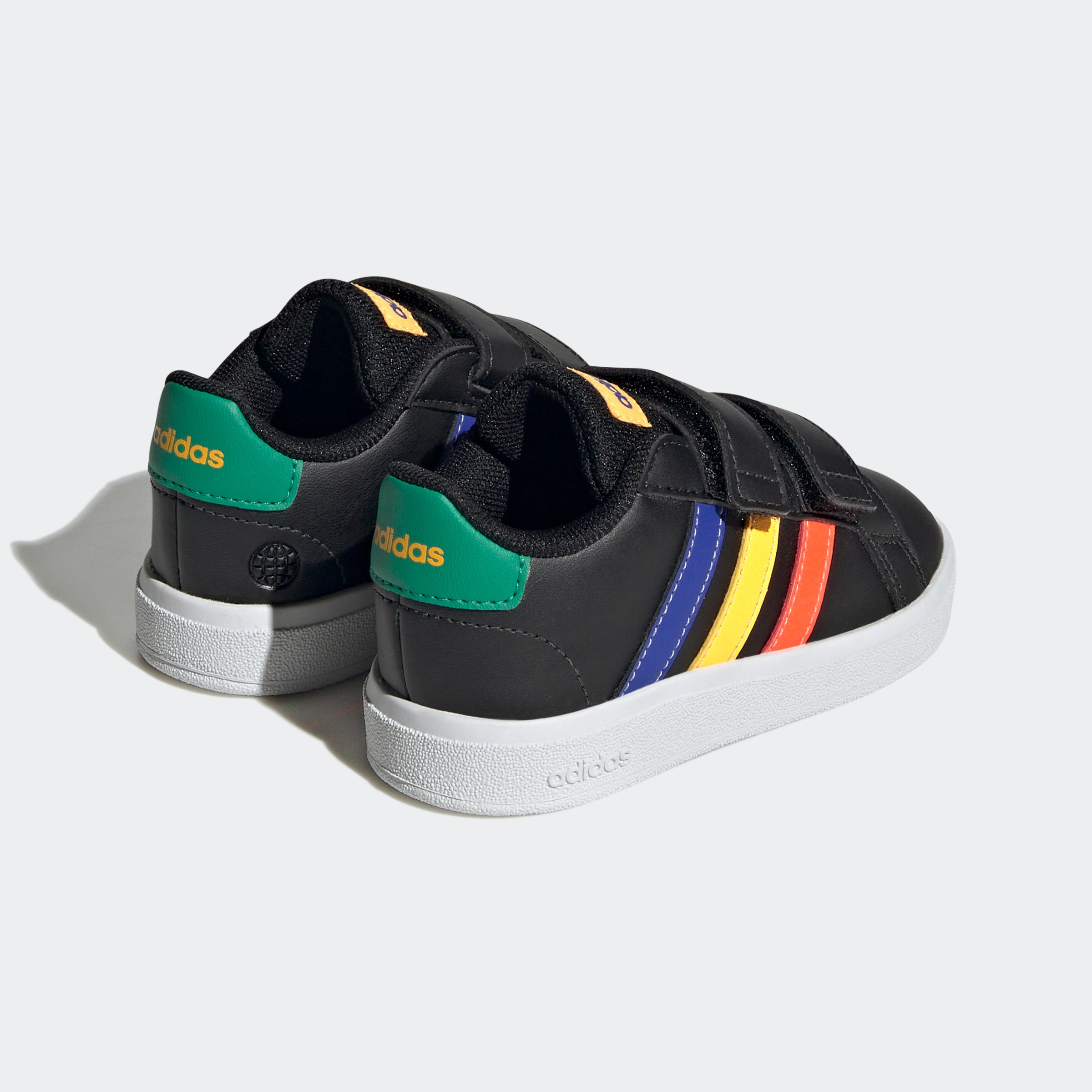 adidas Sportswear Sneaker »GRAND COURT LIFESTYLE HOOK AND LOOP«  für Kinder, Design auf den Spuren des adidas Superstar