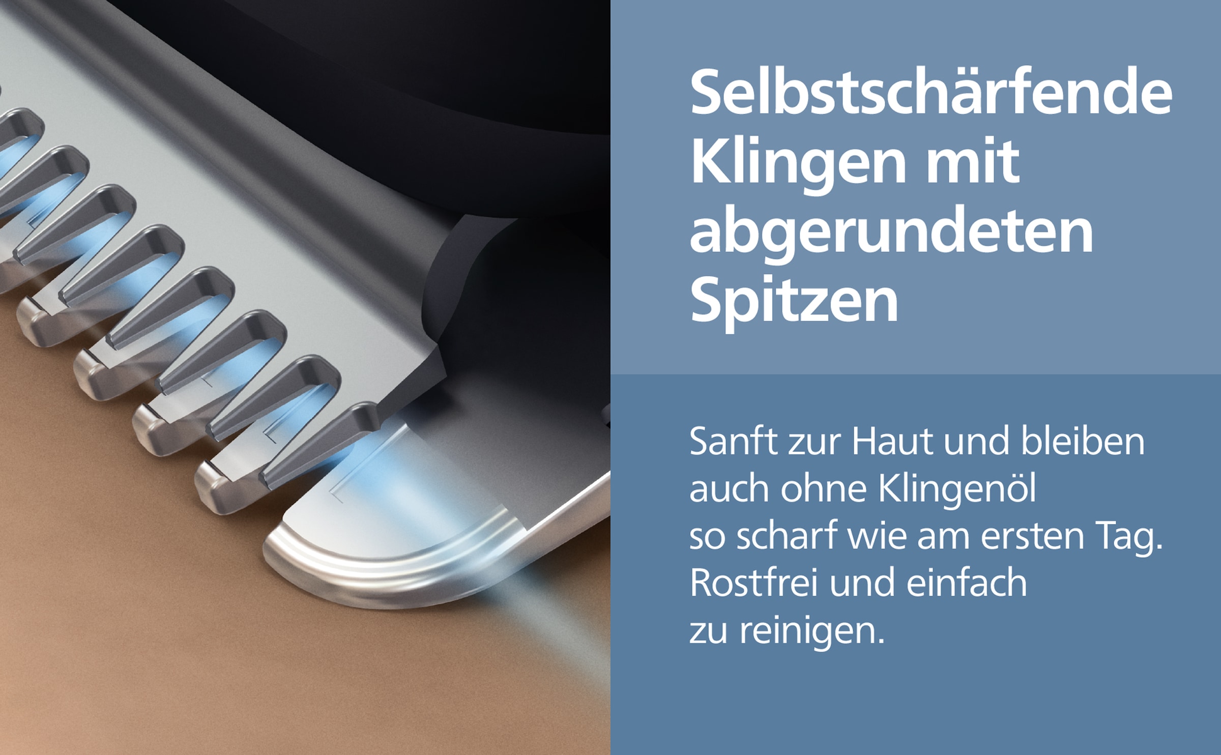 Philips Bartschneider »Serie 3000 BT3620/15« 2 Aufsätze mit 40 einstellbaren Schnittlängen, inkl. Reinigungsbürste