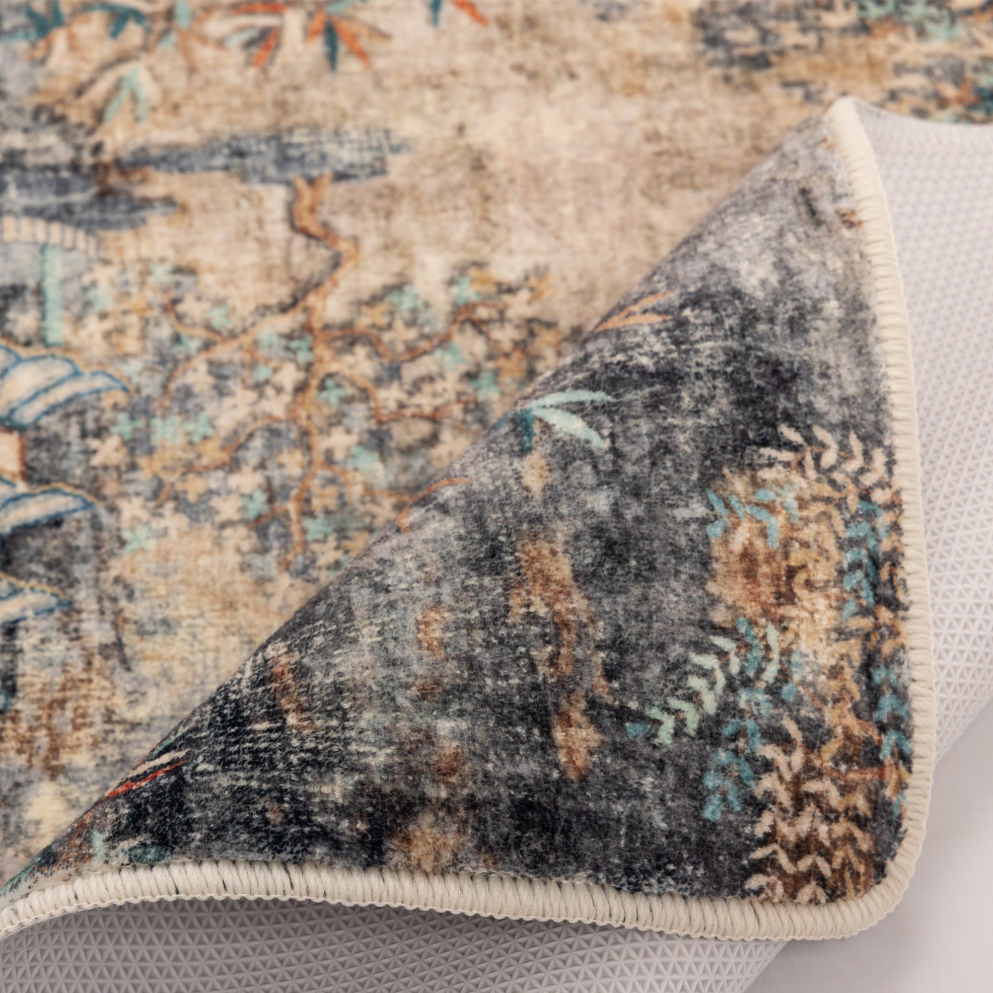 Gino Falcone Tapis de bain »Aquata GF-164, Badvorleger, Badezimmer Teppich« Höhe 5 mm Badteppich, bedruckt, rechteckig
