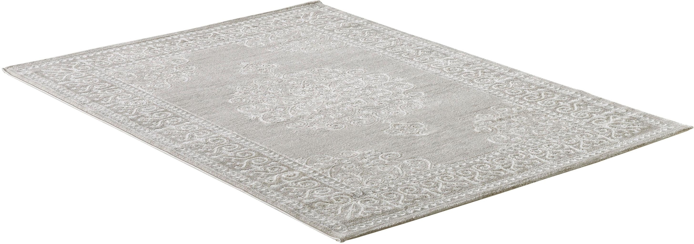 Sanat Teppich »Harmony 3204 , auch als Läufer« rechteckig 12 mm Höhe Wohnzimmer, Kurzflor, moderne Orient Optik, Schlafzimmer