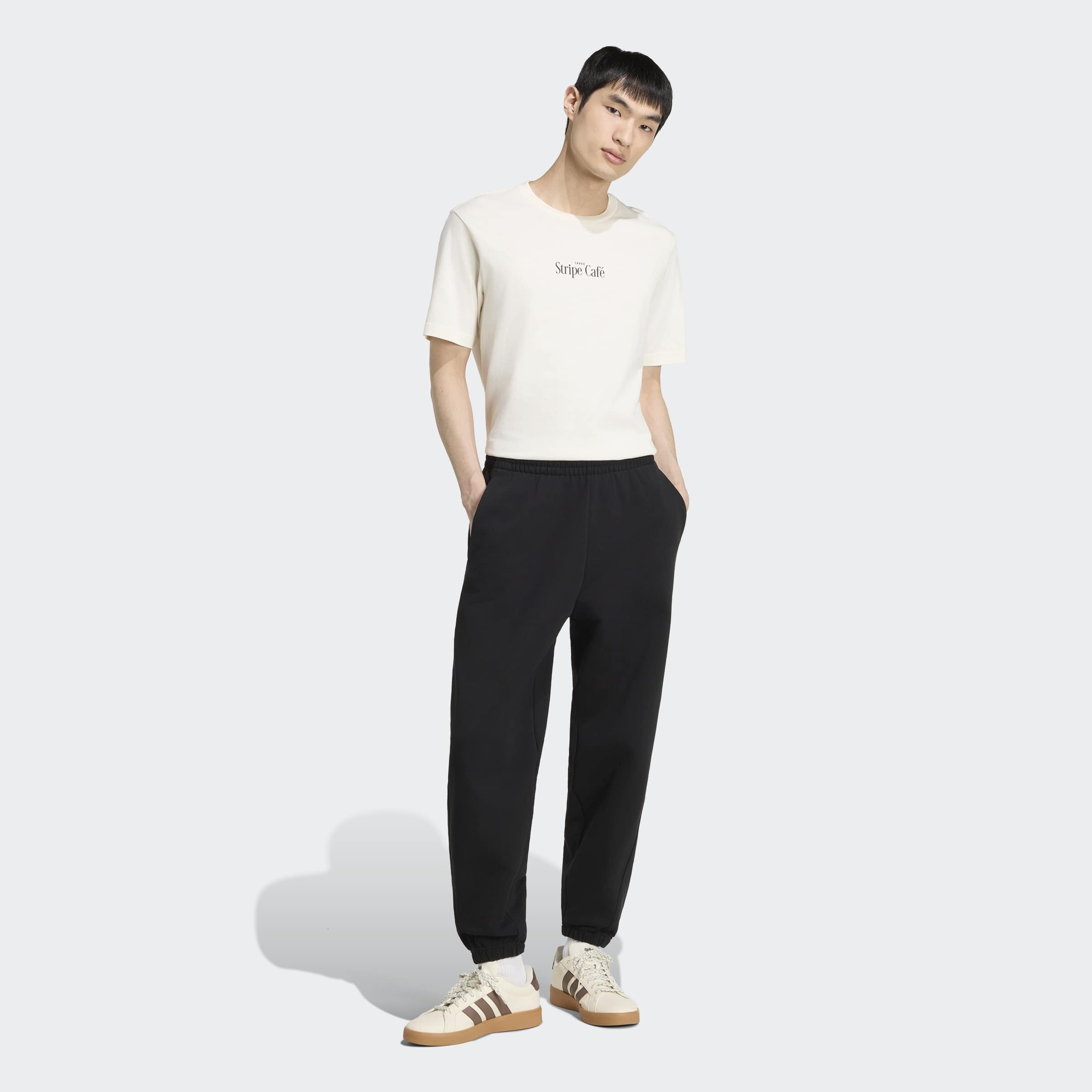 adidas Sportswear T-Shirt »COFFEE CAFE DONUT BAG GRAFIK« für Erwachsene, sportlicher Stil, aus Baumwolle
