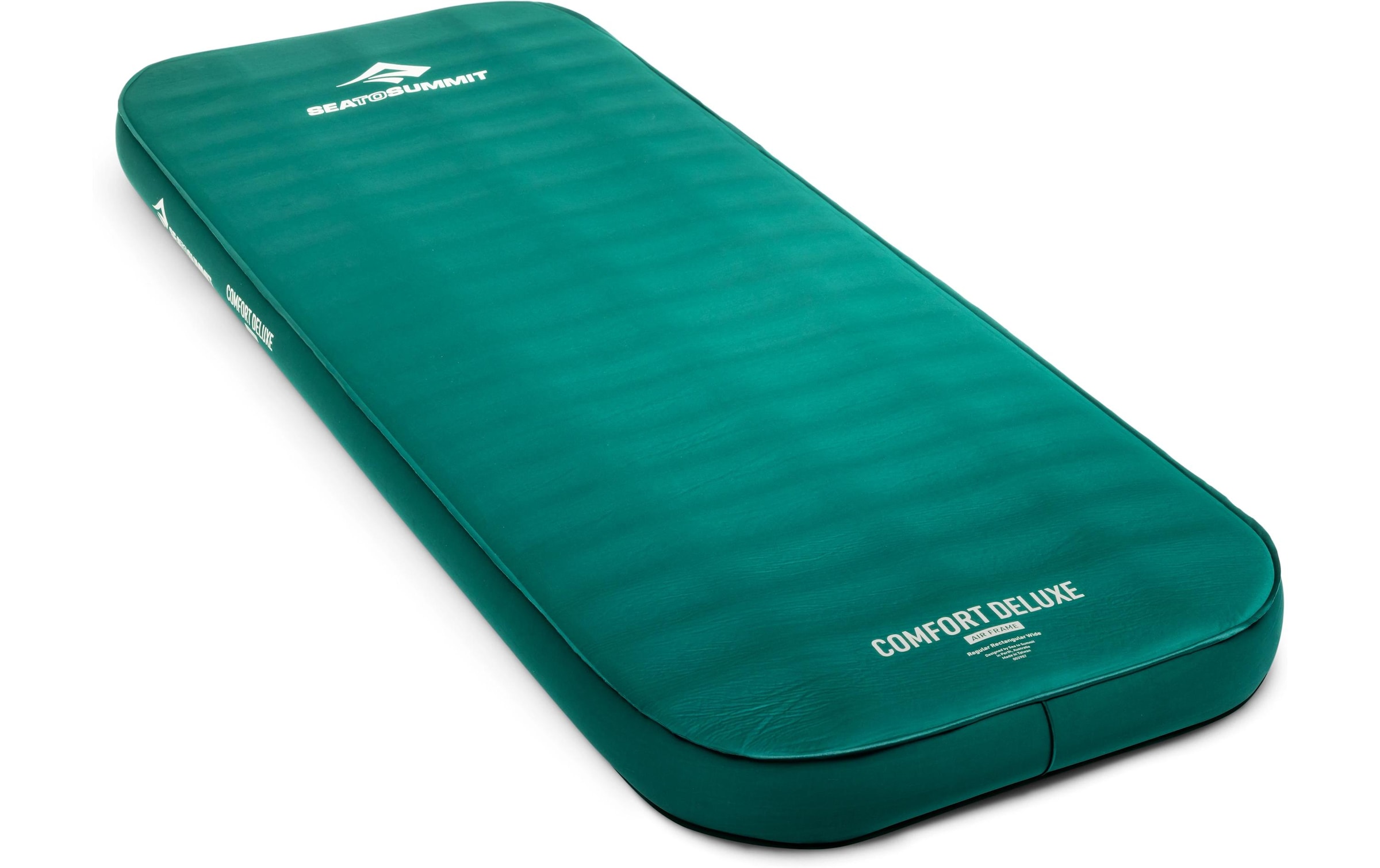 sea to summit Matelas à air »Comfort Deluxe Mat Regular Rectangular« Selbstaufblasende Schlafmatte, Rain Forest