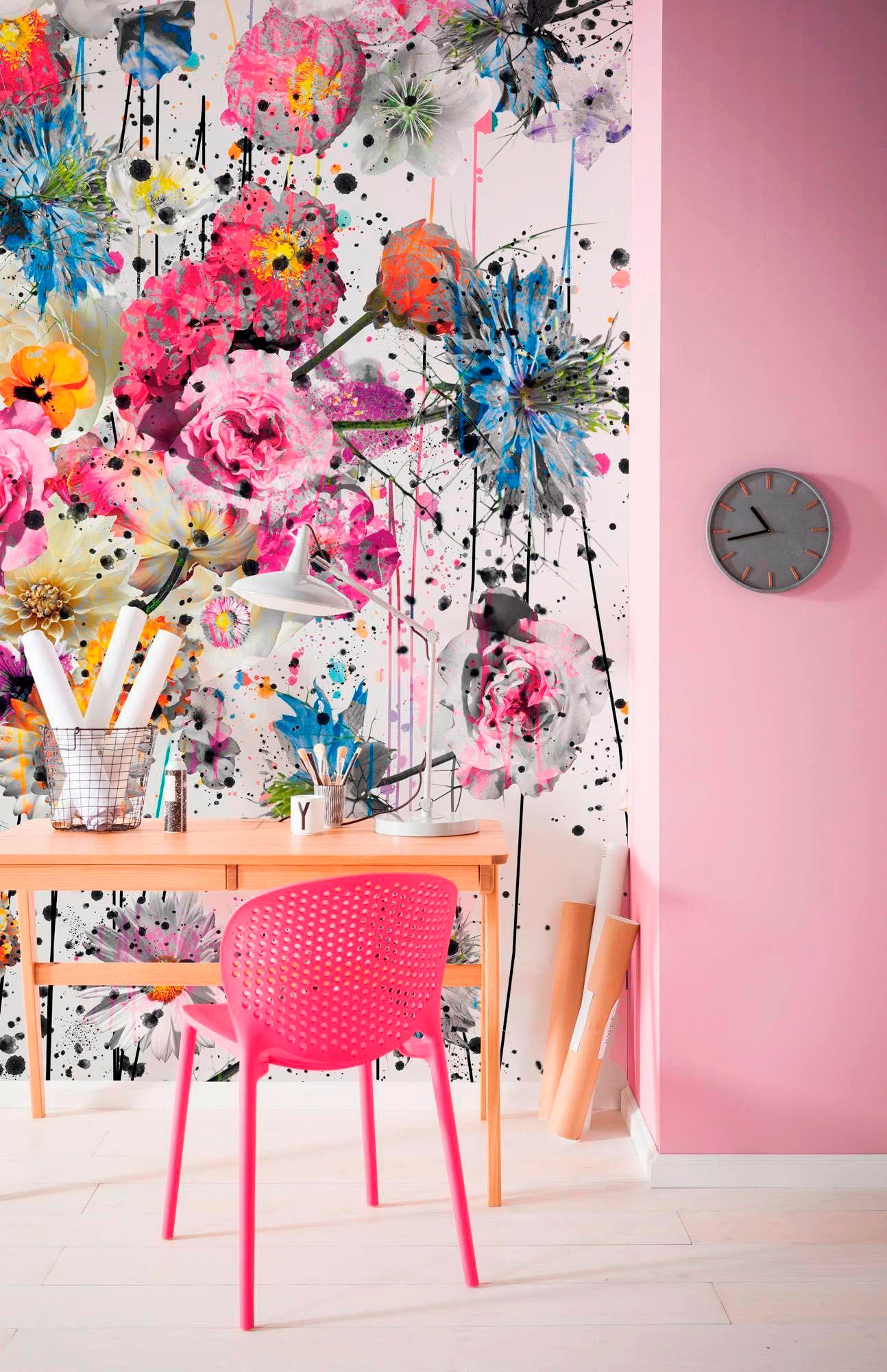 Komar Vliestapete »Digitaldruck Vlies -  Lush - Grösse 200 x 250 cm« bedruckt glatt Wohnzimmer, Schlafzimmer