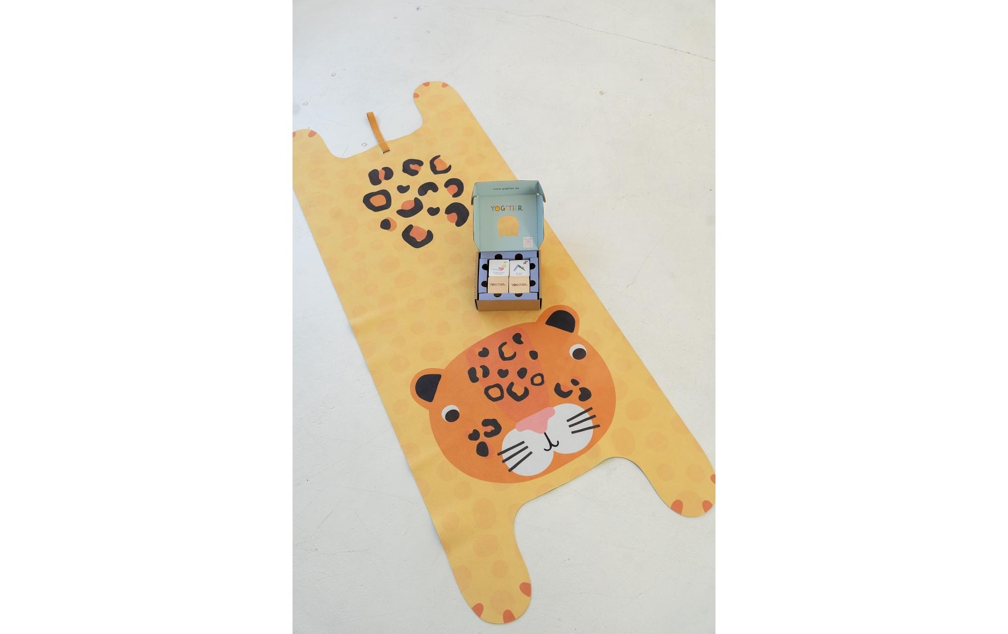   Spielmatte »Yogitier Luka der Leopard Naturkautschuk 155 x 60 cm«