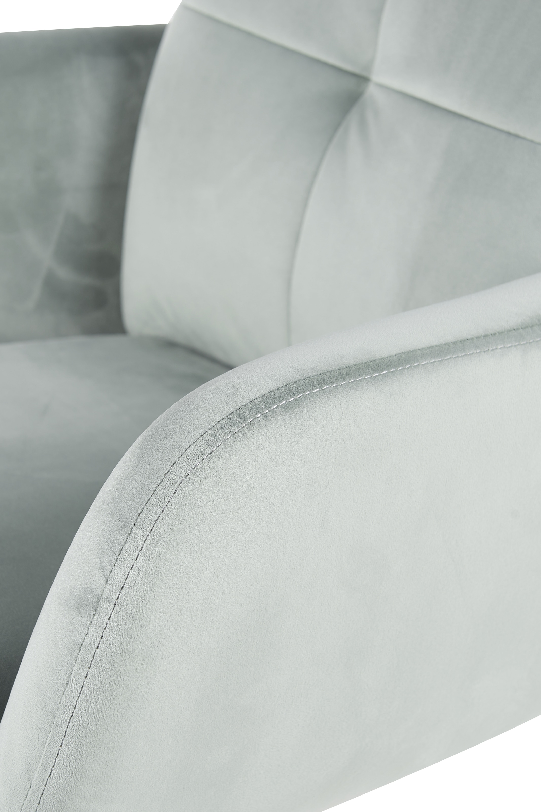 HELA Chaise avec accoudoirs »PARMA« (Ensemble) 2 cuis2er Pack, 360° drehbar, 4-Fuss, Kissenoptik, Samtvelour, Armlehnen