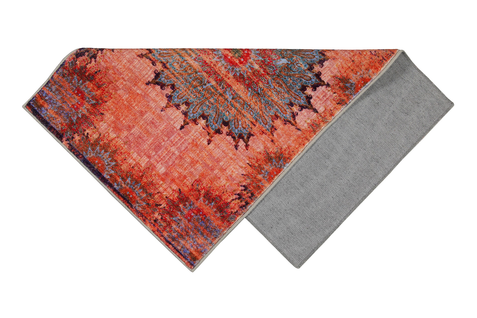 Wecon home Badematte »Healing« Höhe 0,5 mm fussbodenheizungsgeeignet Vintage, waschbar, rutschfest, schnell trocknend, robust, Badteppich