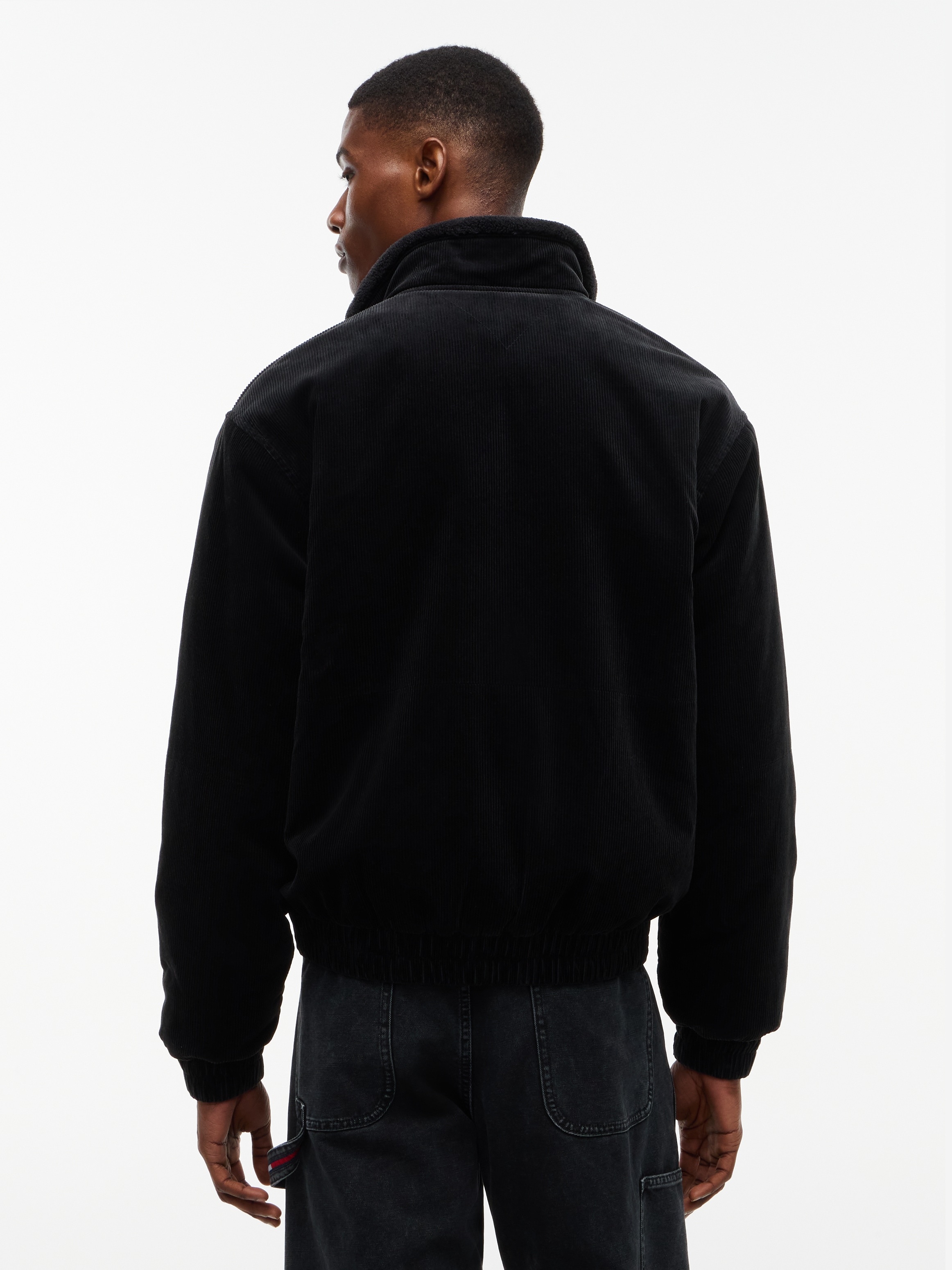 Tommy Jeans Veste en velours côtelé »TJM WASHED CORDUROY JACKET« gewaschene Optik, mit Fleece gefüttert