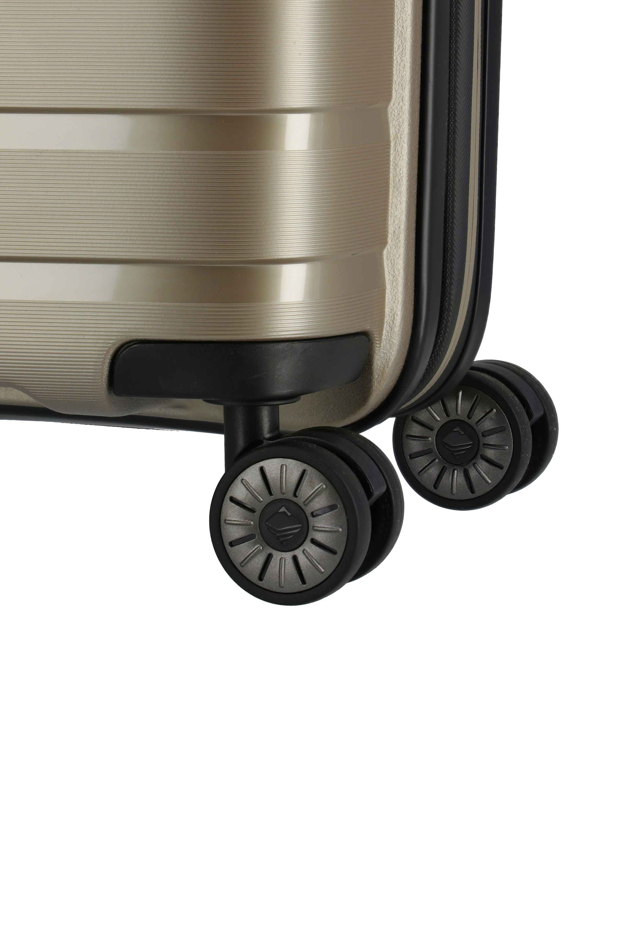 travelite Trolley »AIR BASE Reisekoffer Hartschale« 35 l 4 Rollen widerstandsfähiges Material und cleverer Innenaufteilung