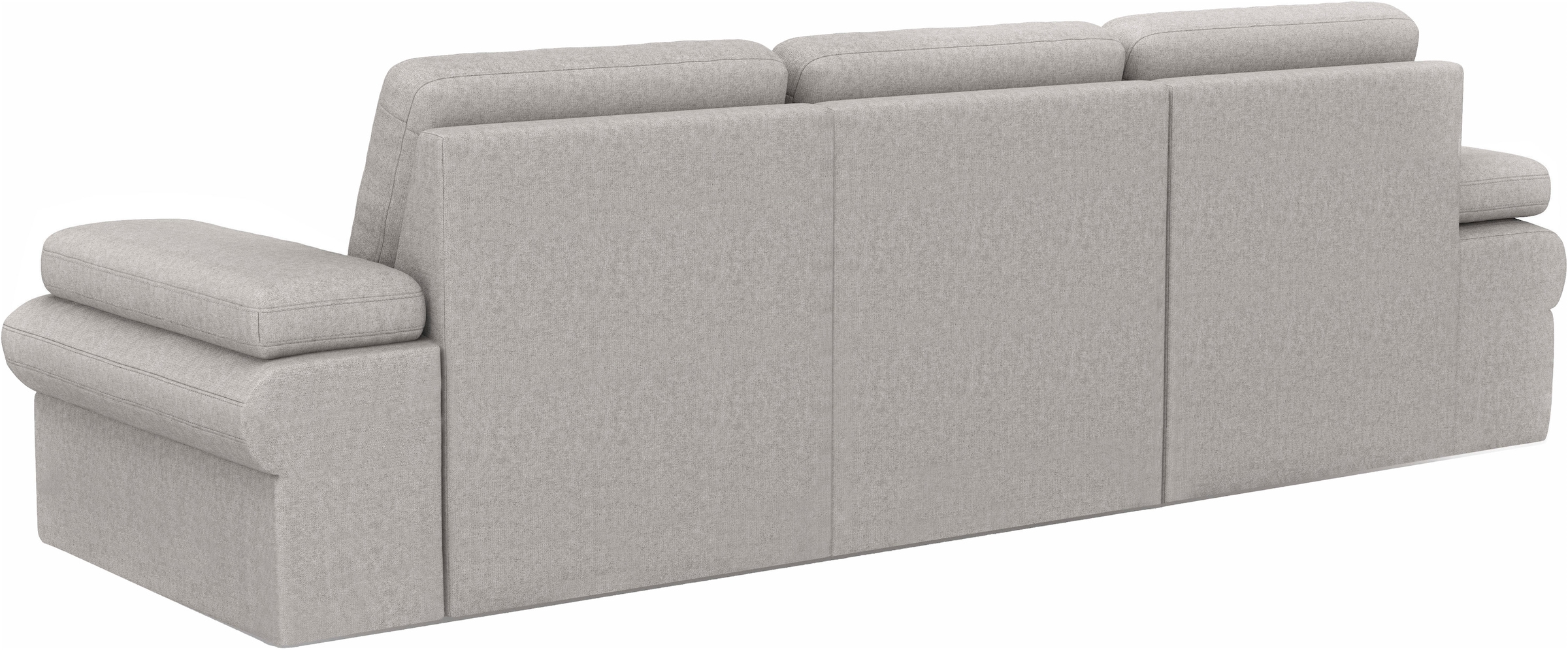 sit&more Canapé d'angle »Moreno L-Form, B: 247 cm« mit Armteilverstellung, optional Bettfunktion