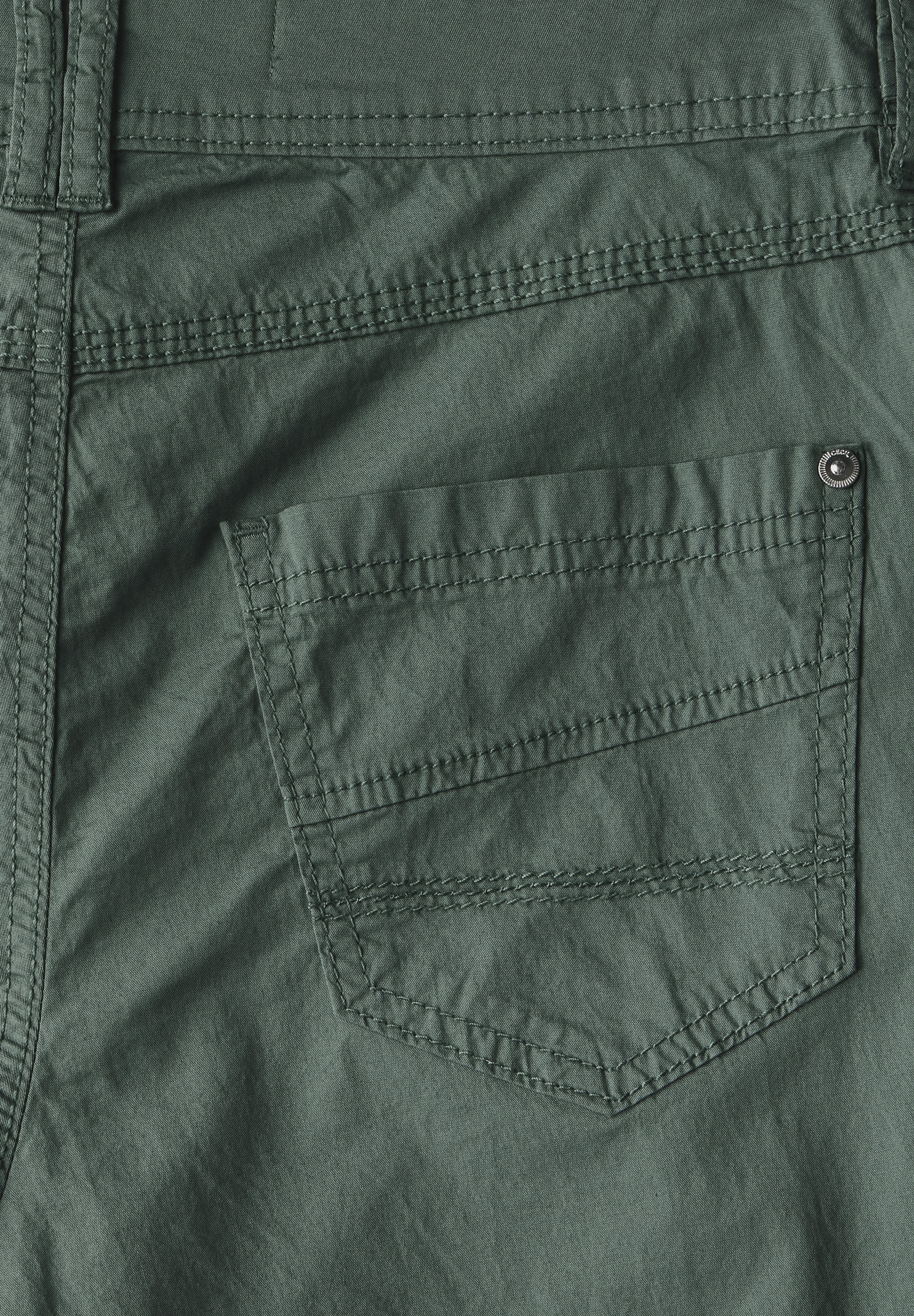 Cecil Pantalon capri »Style New York«  Sommerhose mit Knopfdetails am Bund