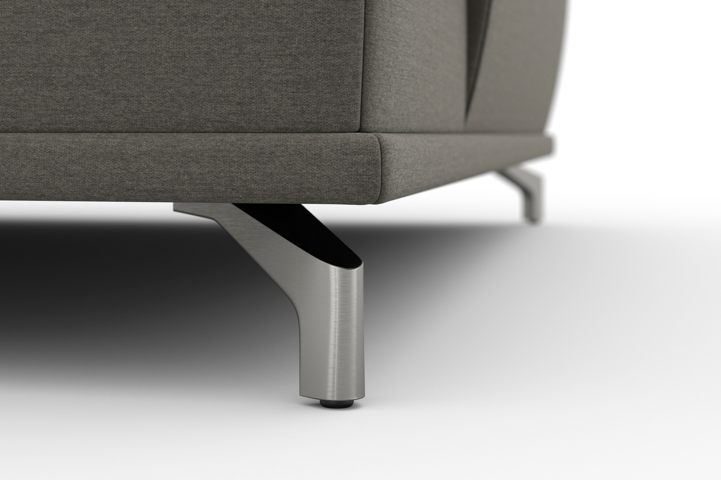 sit&more Paysage de salon »Cabrio U-Form, B: 359 cm, mit Sitztiefen-, Arm- & Kopfteilverstellung« 3 Nierenkissen, Federkern, optional Bettfunktion und Stauraum