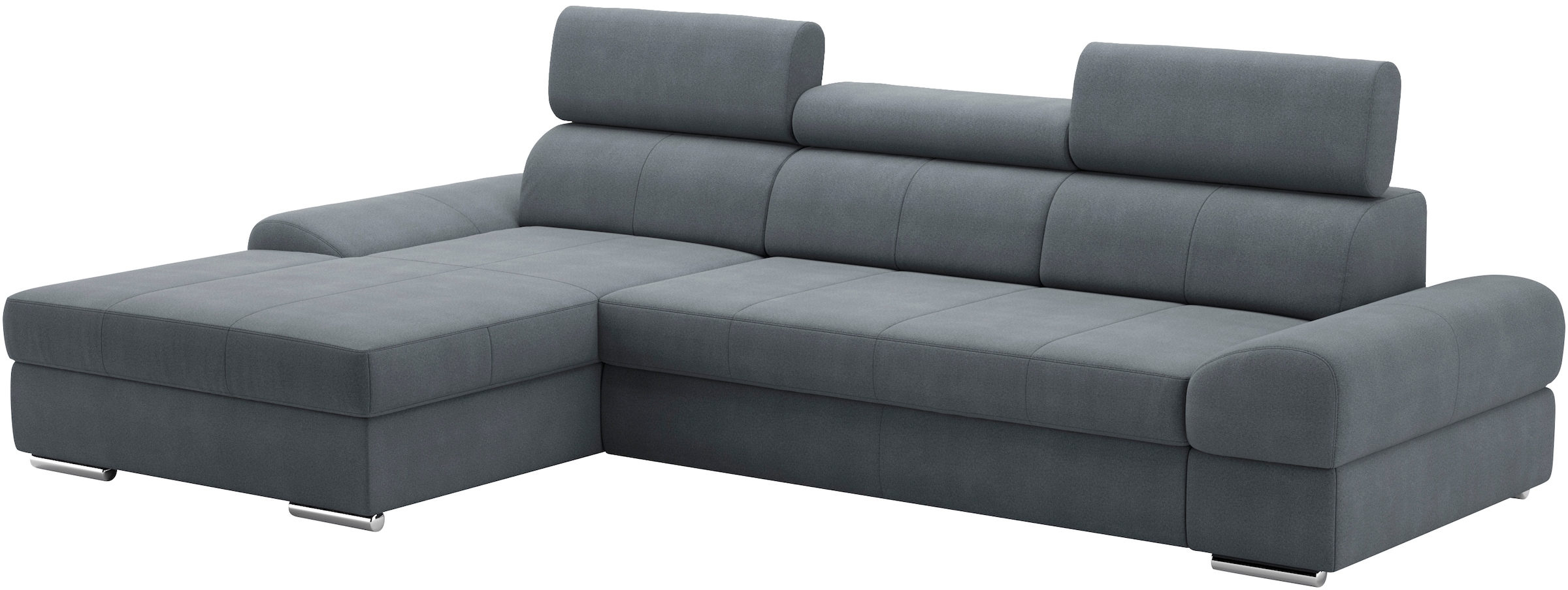 sit&more Ecksofa »Broadway L-Form« inklusive Kopfteilverstellung, wahlweise mit Bettfunktion