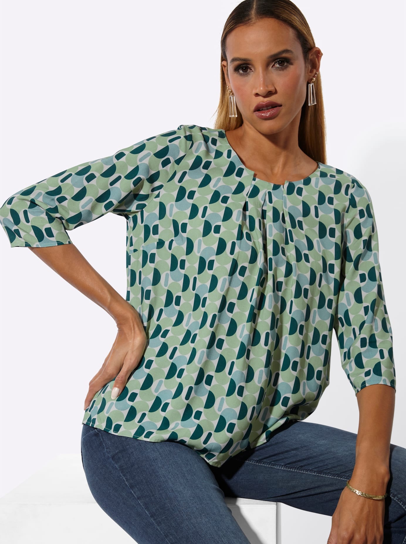 creation L Blouse à pression