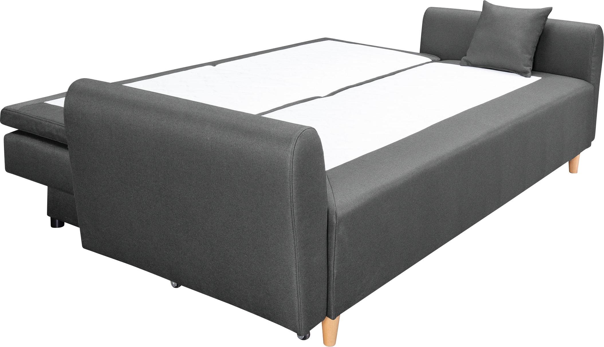 INOSIGN Schlafsofa »Anika« mit Boxspringaufbau, Bettfunktion & Bettkasten, Dauerschlafsofa