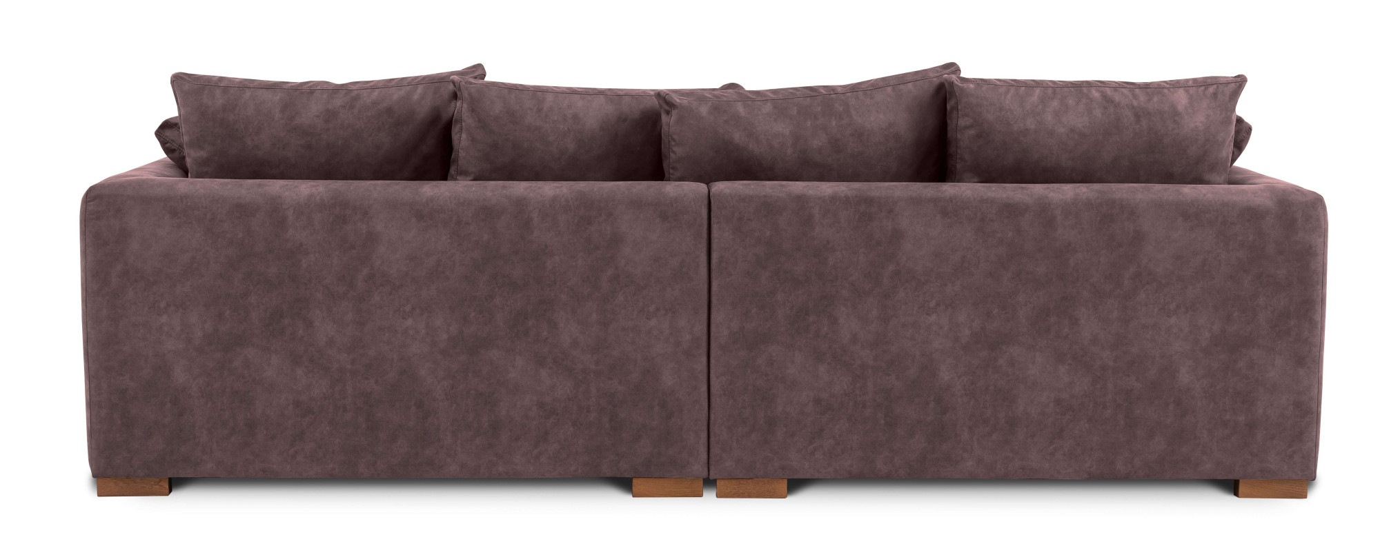 Home affaire Ecksofa »Coray« Breite 266 cm, extra weich und kuschelig, mit Federn und Daunen