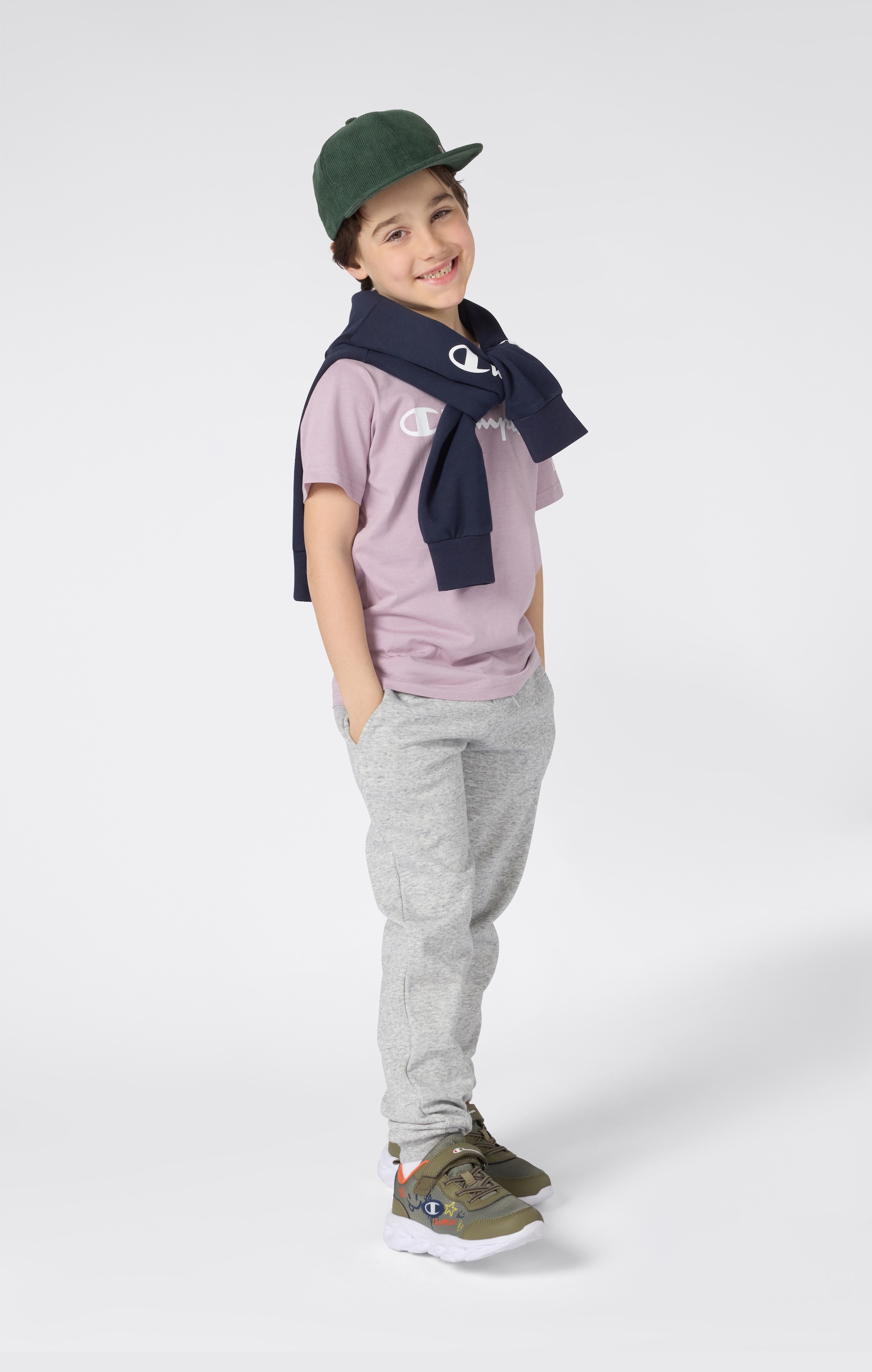 Champion Jogginghose »SPORTWEAR JOGGERS Standard Fit«  für Kinder, sportlicher Stil, aus Baumwolle und Polyester