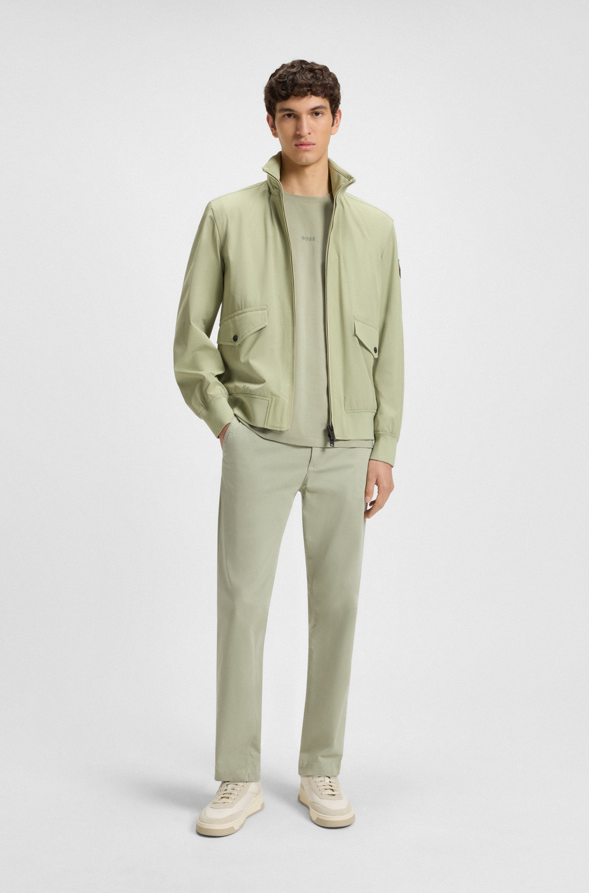 BOSS ORANGE T-Shirt »TChup« mit Rundhalsausschnitt