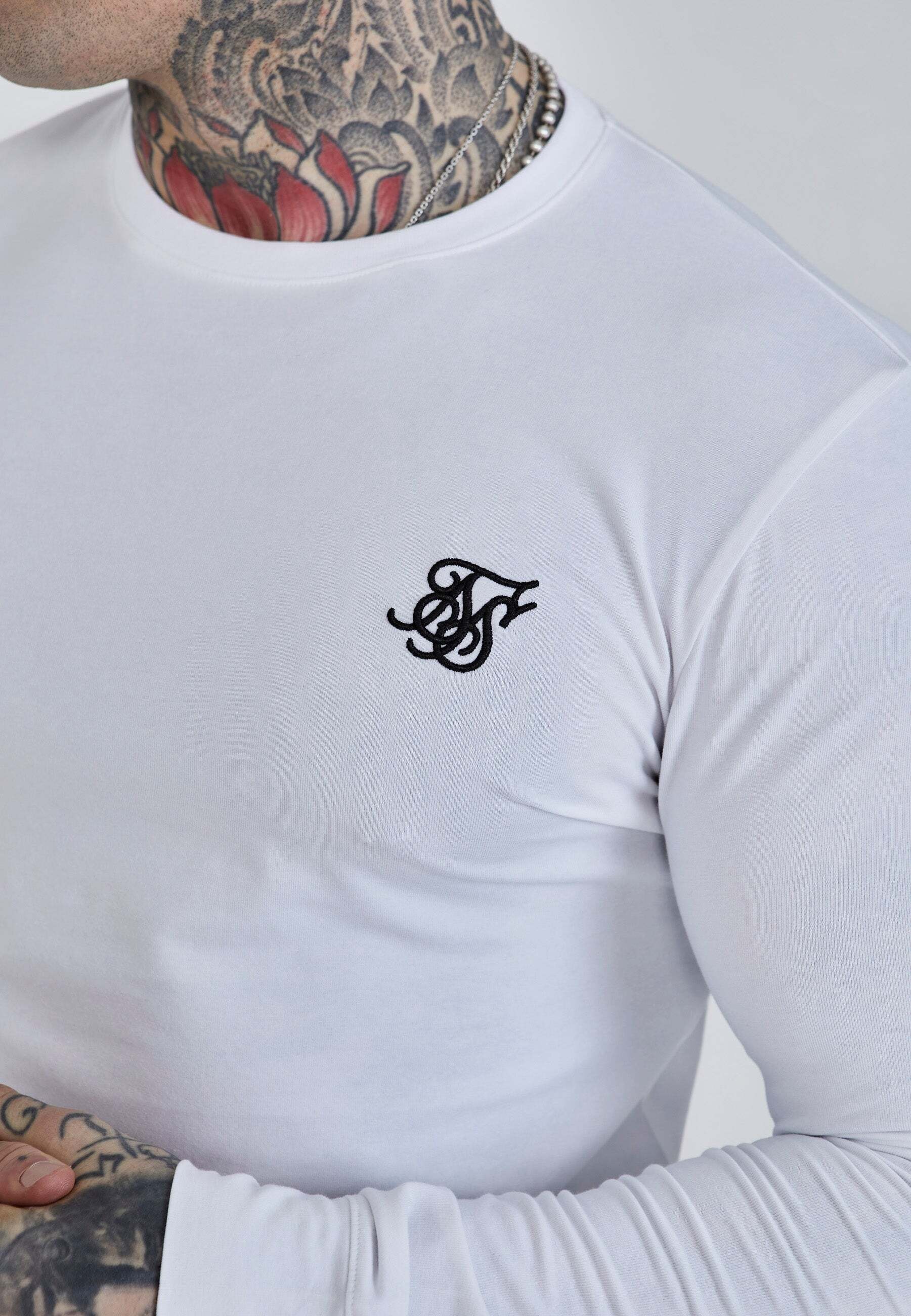 Siksilk Langarmshirt »Siksilk Langarmshirt Essentials«