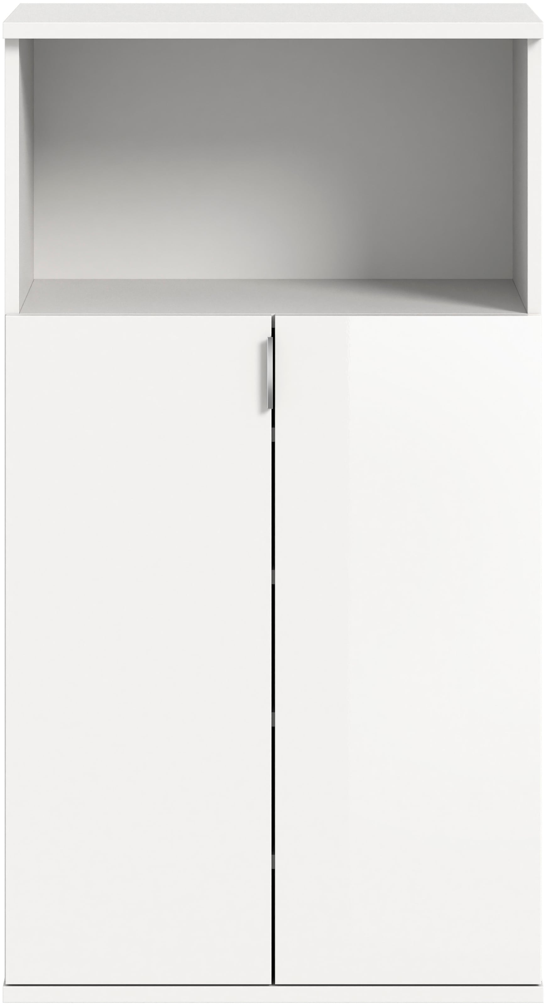Home affaire Schuhschrank »Trondheim Schuhschrank, Höhe 110 cm,« 1 Stk. tlg. hochglanz, für ca. 12 Paar Schuhe, 3 Einlegeböden, Schuhschrank,Flur
