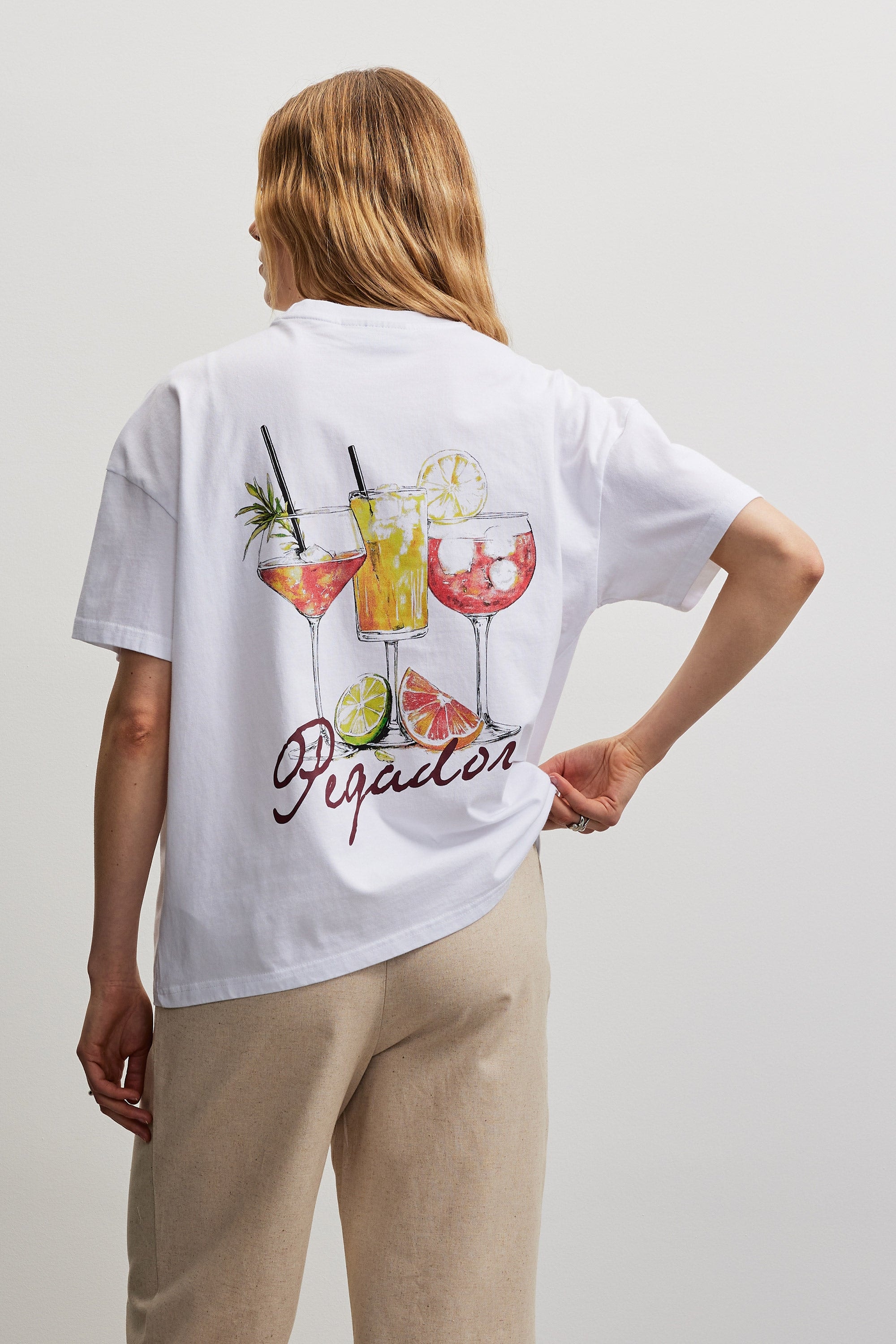 PEGADOR T-shirt »LEFKARA HEAVY OVERSIZED TEE«