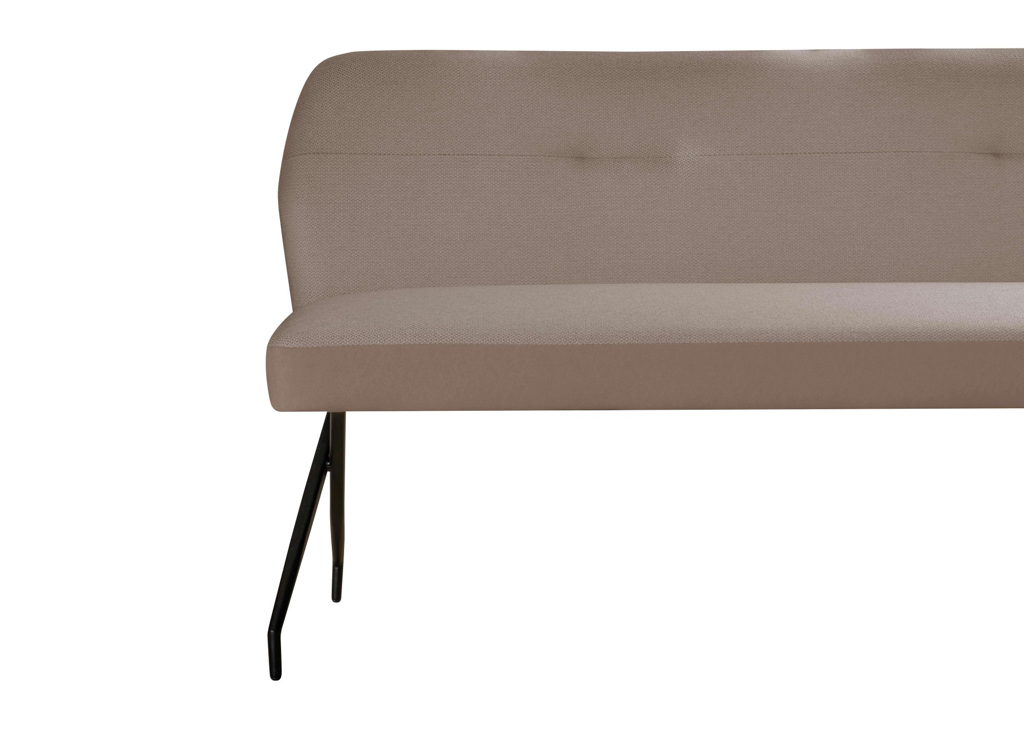 GOODproduct Ensemble de bancs d'angle »Bruna Essecke, Sitzgruppe, Eckbankgruppe, Küchenbankgruppe« Ensemble, 4tlg, 4 pièces tlg. Stuhl: 360° drehbar (Rückst.), 2-Stoff-Design. Wellenfederung Eckbank