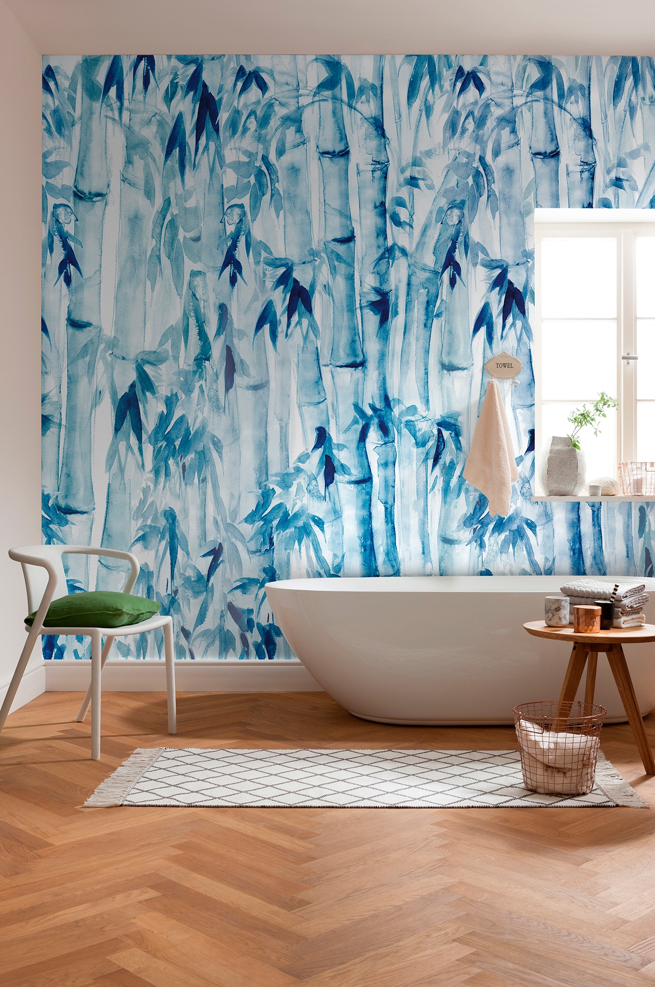 Komar Vliestapete »Digitaldruck Vlies -  Bamboos - Grösse 300 x 280 cm« bedruckt glatt Wohnzimmer, Schlafzimmer